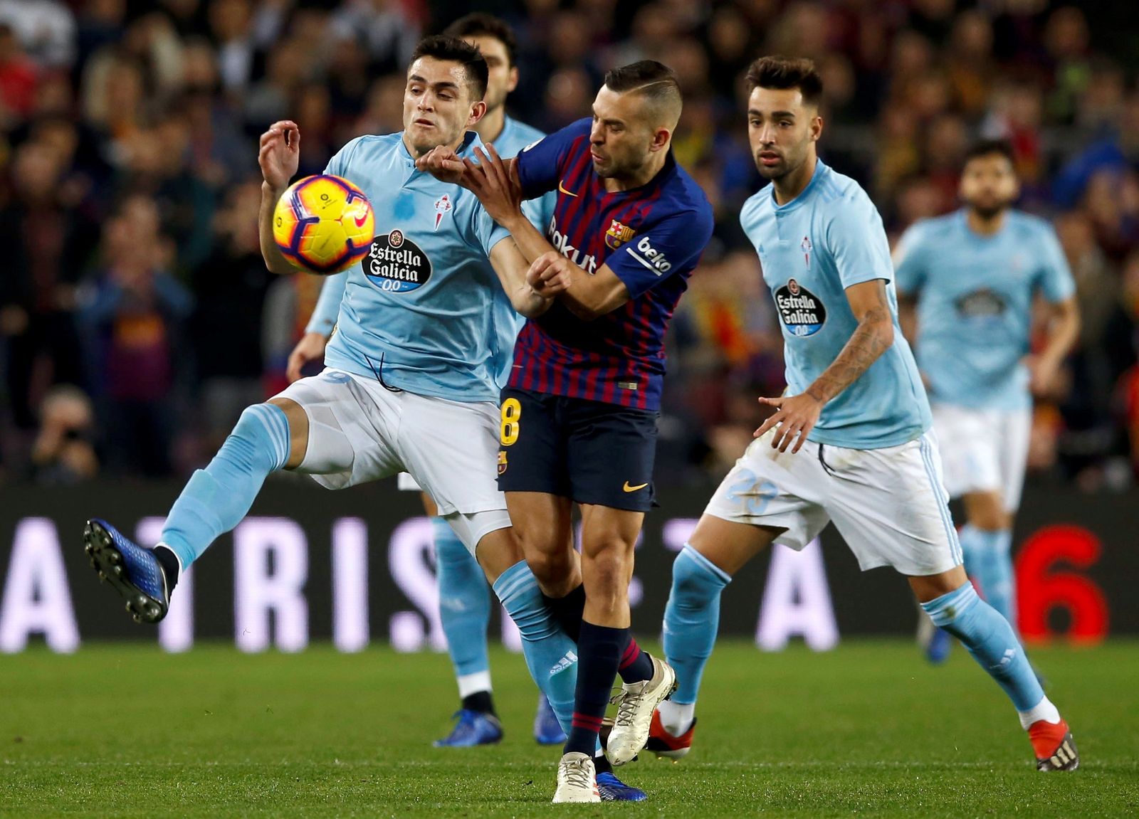 Las imágenes del Barcelona-Celta