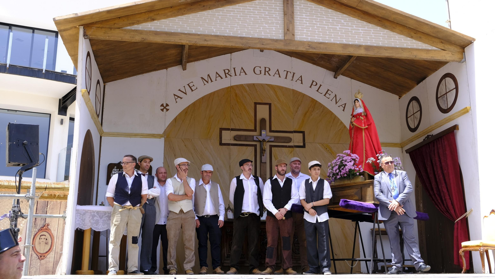 Imágenes de la Recreación Histórica Canteros y Caciques, en Macael