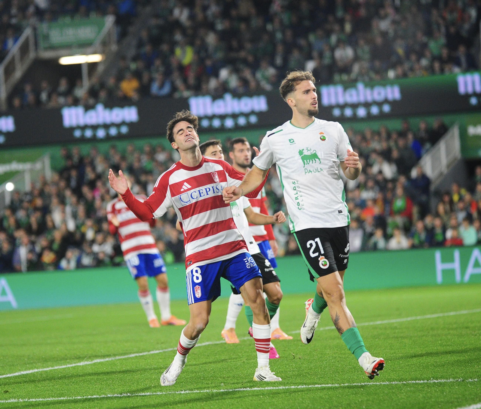 Las mejores imágenes del Racing-Granada CF