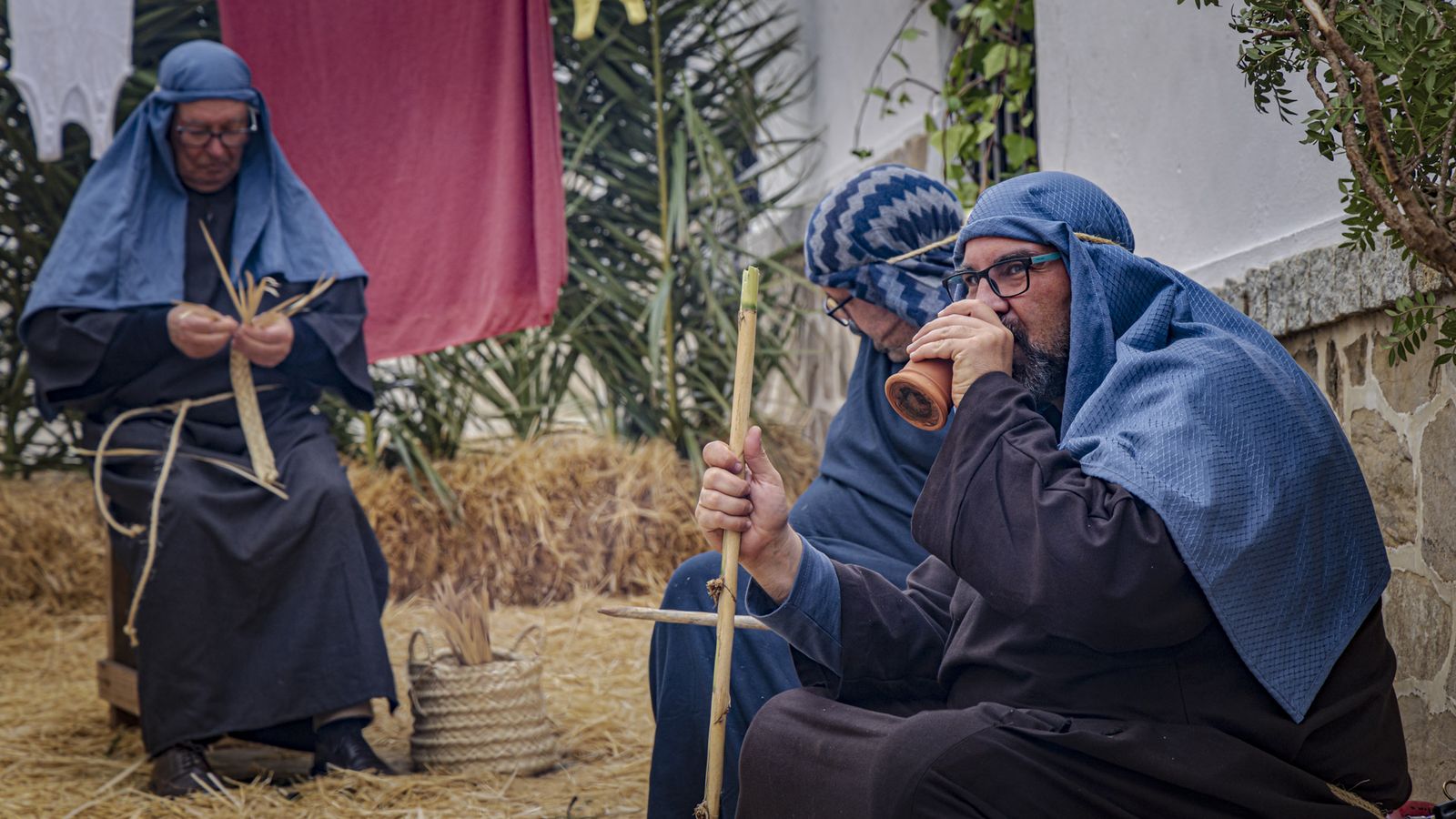 Las imágenes del Belén viviente en Medina Sidonia