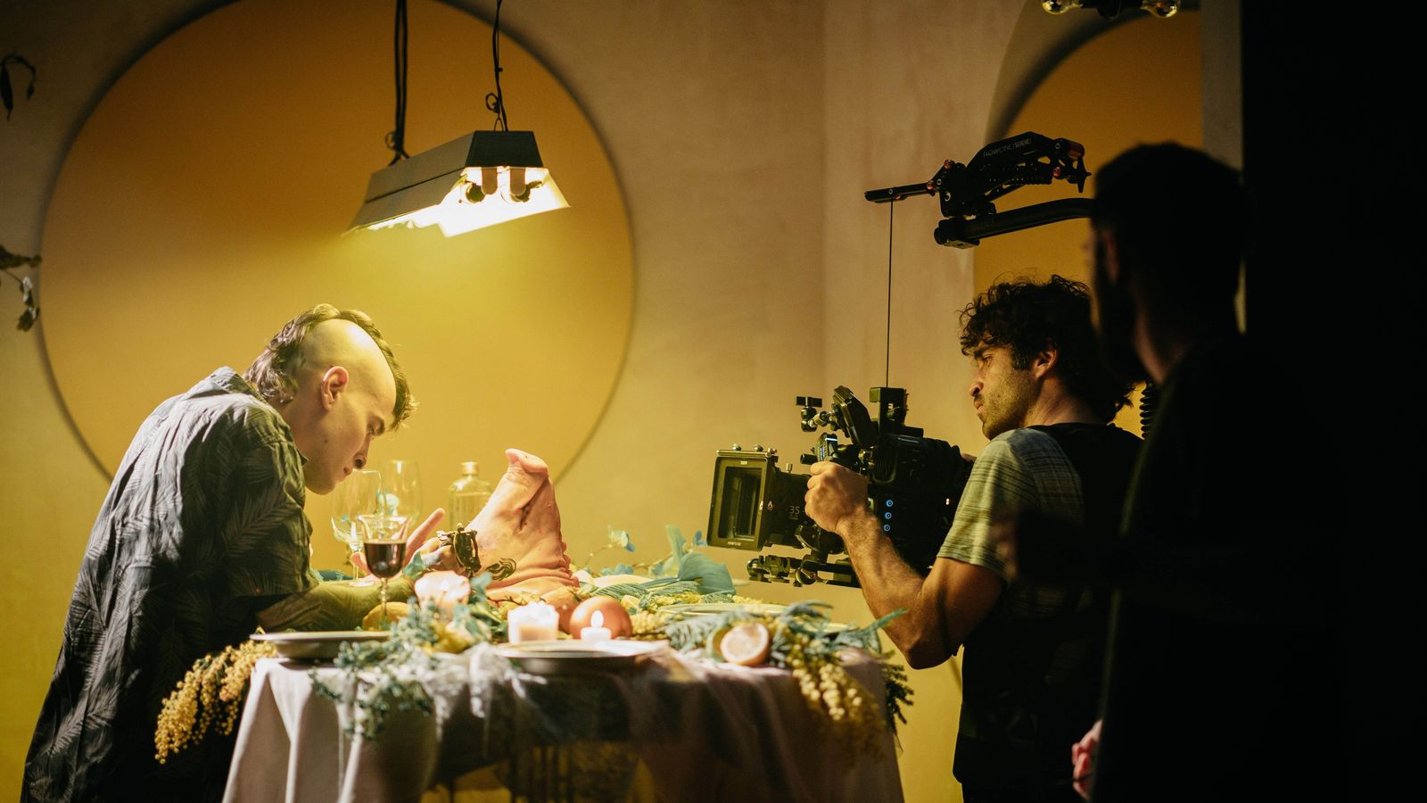 Imagen del rodaje de 'We are de aquí'.