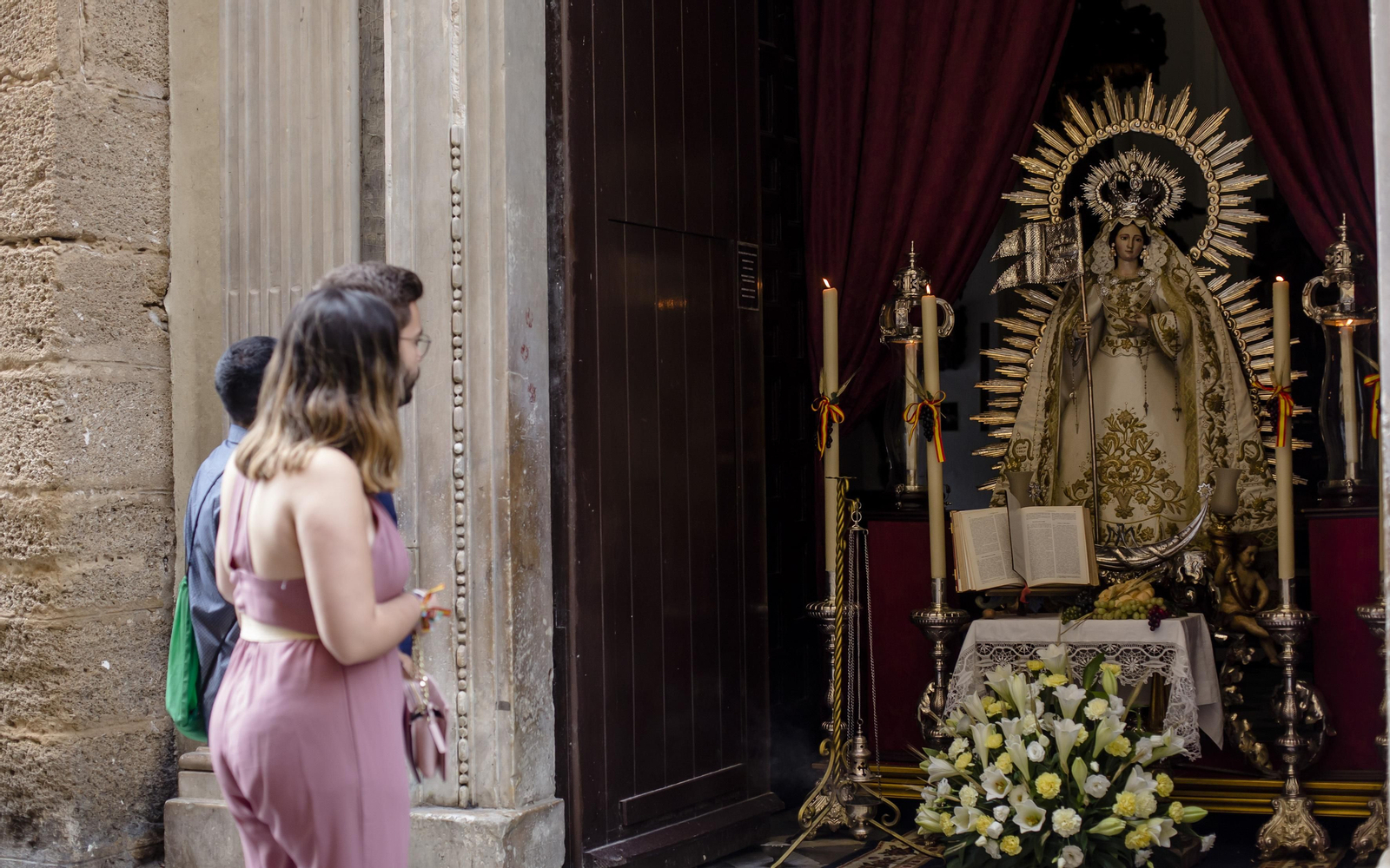 Las imágenes de la procesión del Corpus