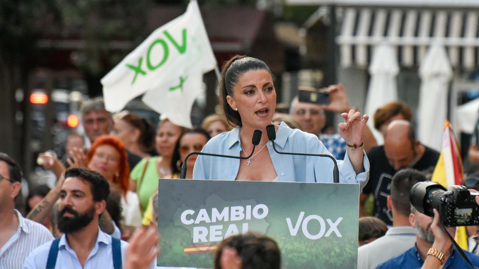 Las fotos del mitin de Vox en Algeciras