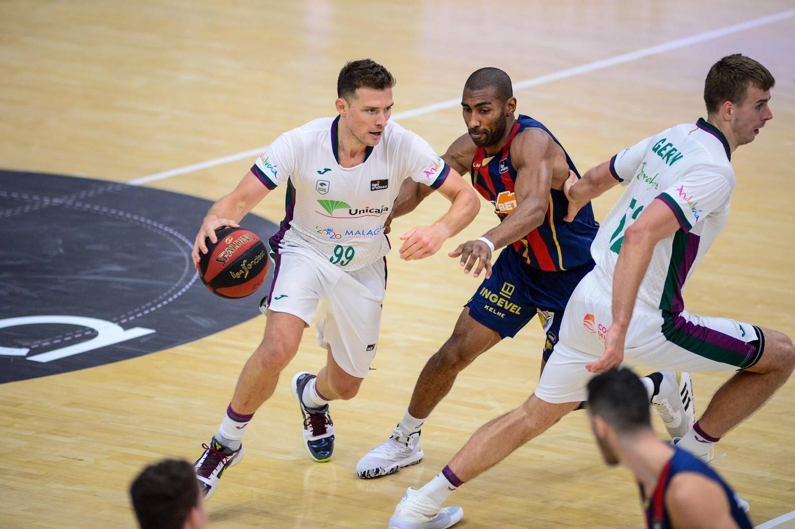El Baskonia-Unicaja, en fotos