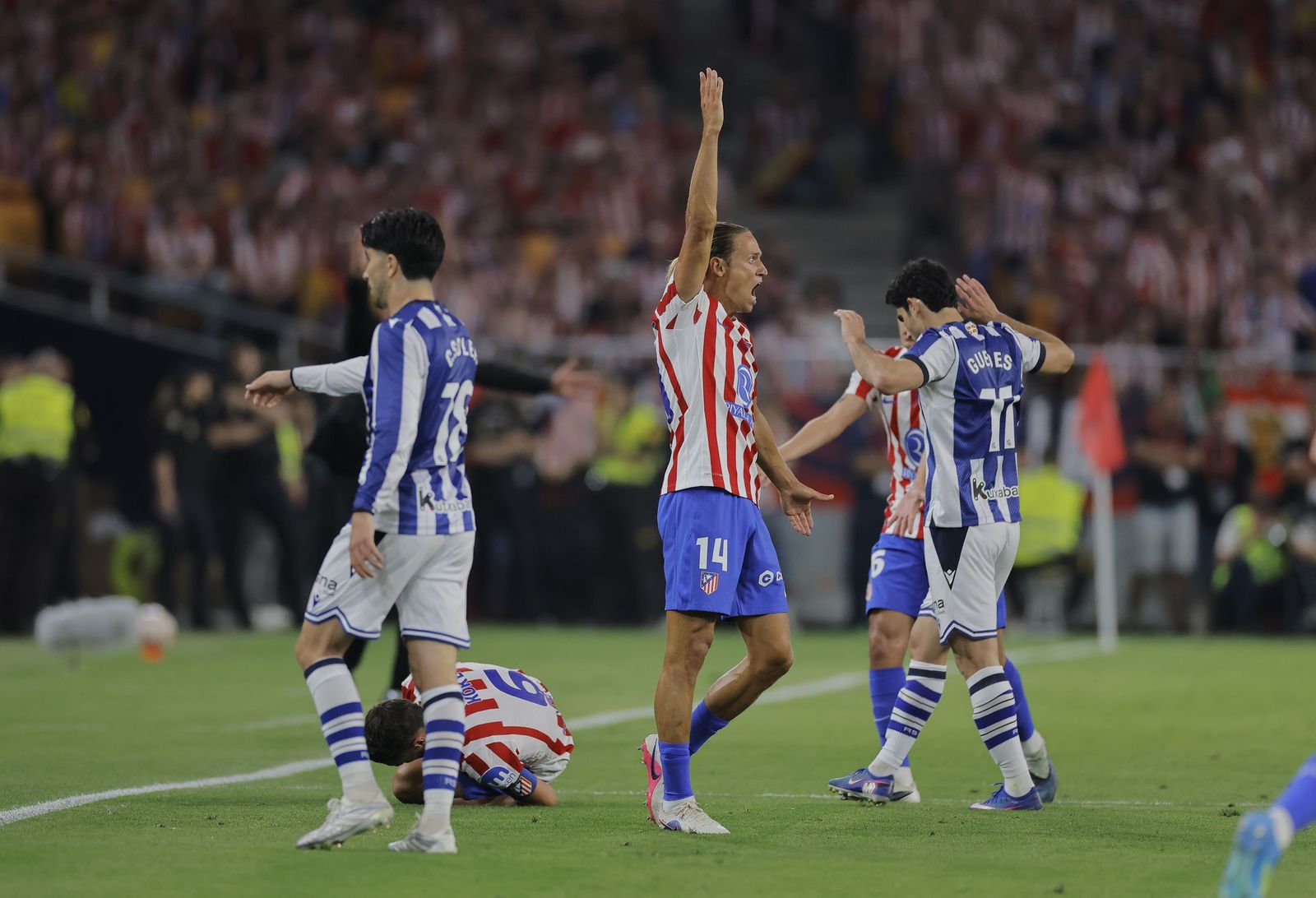Las fotos de la final de la Copa del Rey Atlético de Madrid - Real Sociedad