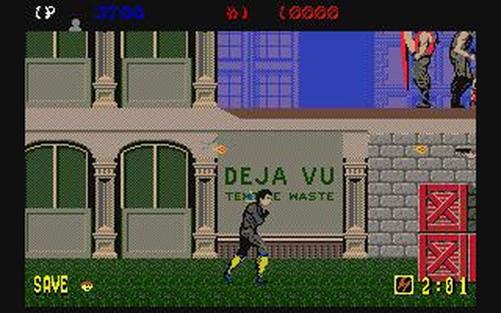 Su jugabilidad era de acción lateral y consistía en rescatar rehenes luchando con shurikens, espada y artes ninja. Estaba inspirado en el estilo de Ninja Gaiden (arcade), pero con identidad propia. Destacaba su gran dificultad y jefes memorables.