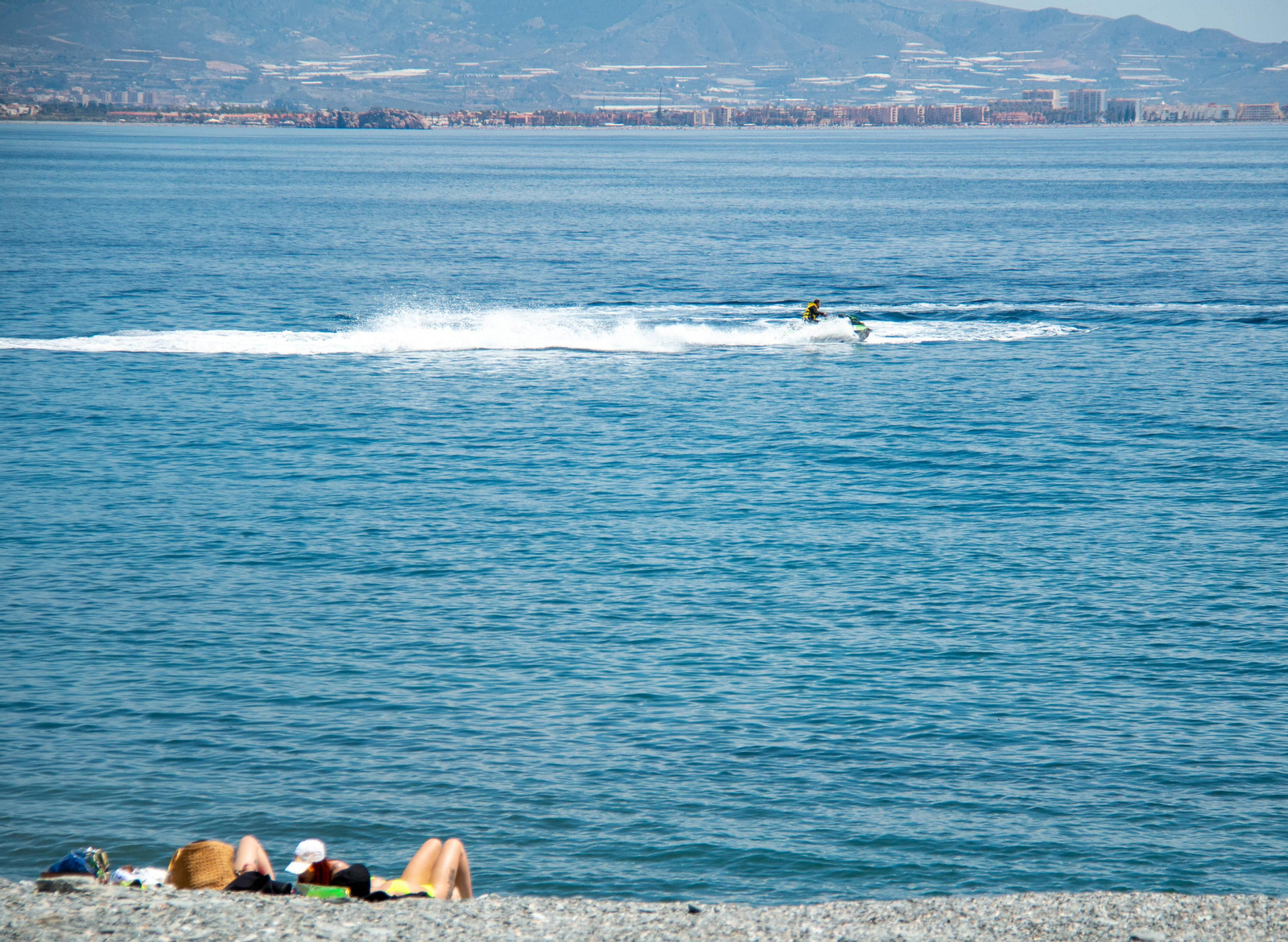 Reúnen más de un millar de firmas para pedir que se limite el uso de las motos acuáticas en la Costa