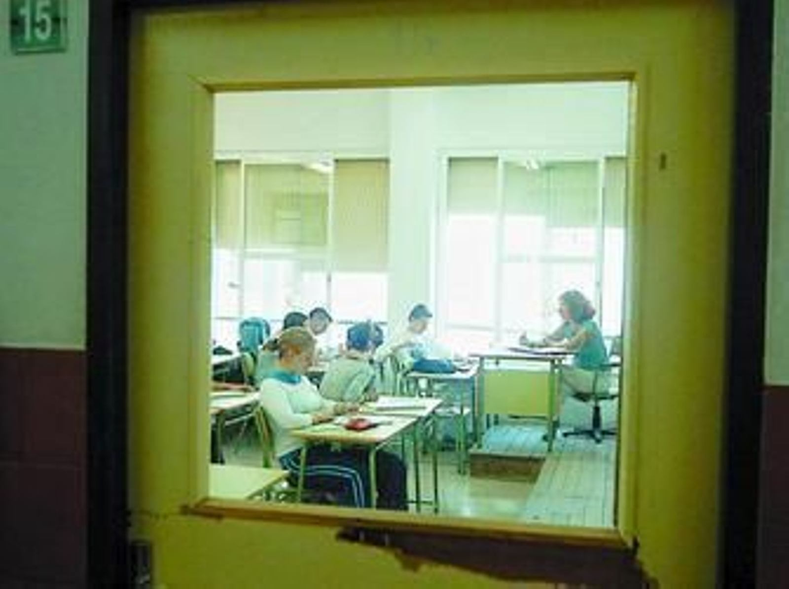 Alumnos de Secundaria de un instituto de Sevilla.