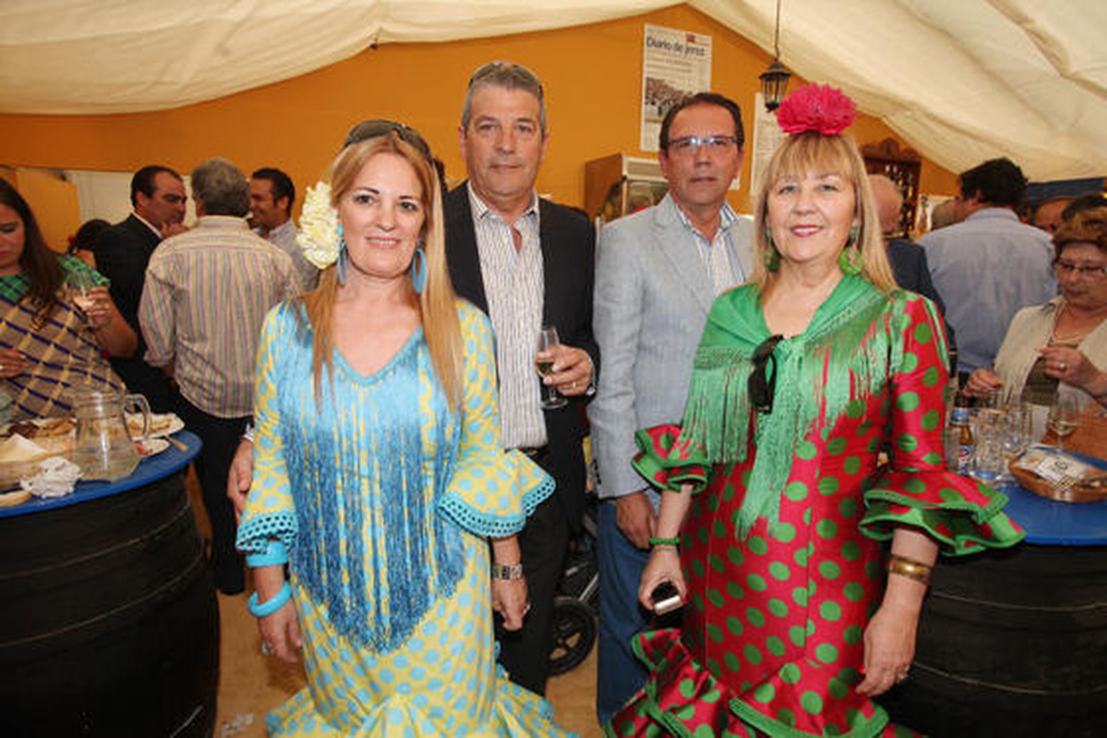 Miércoles en la caseta 'Diario de Jerez'