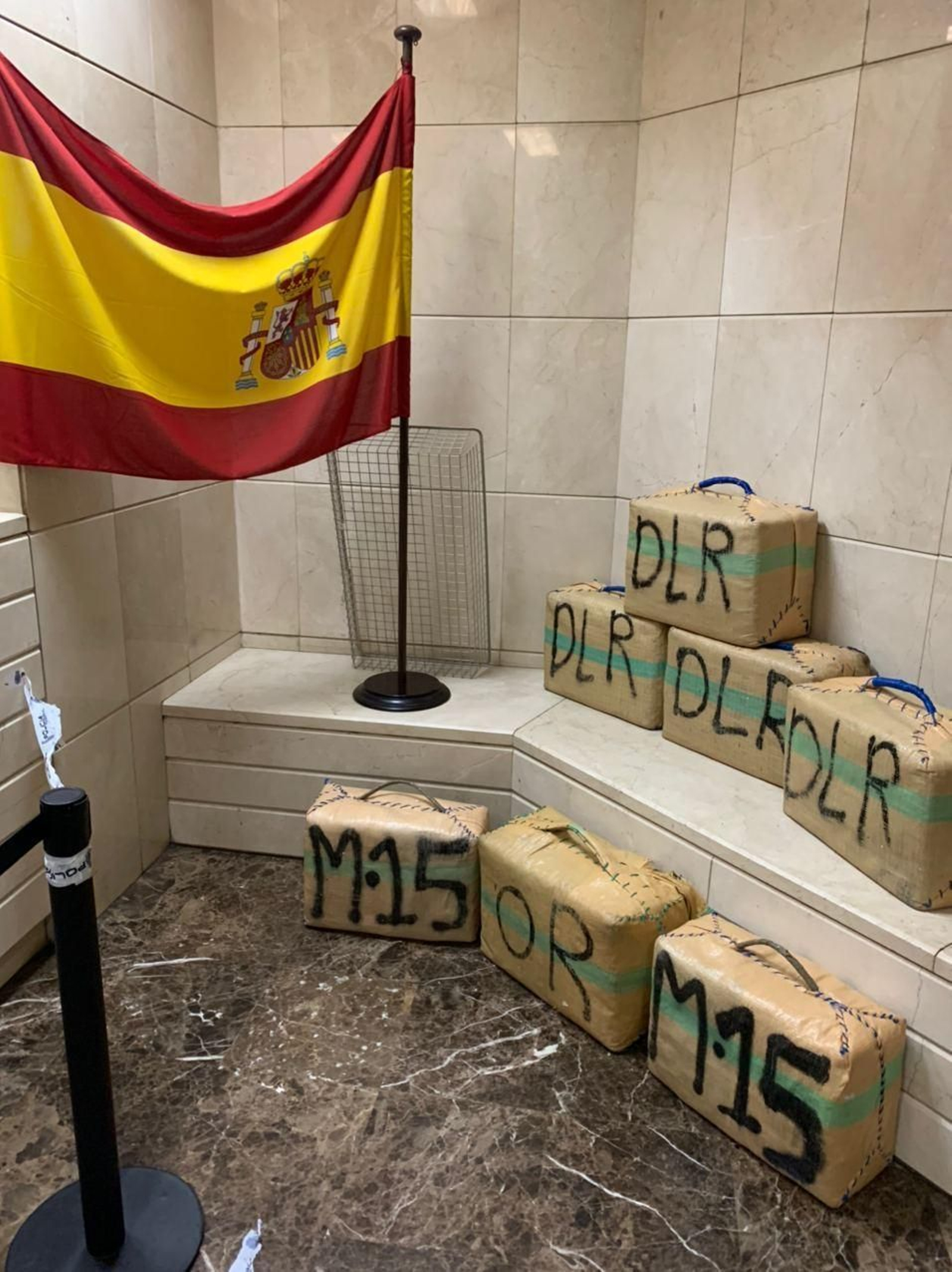 Hachís decomisado en otra actuación de la Policía Local