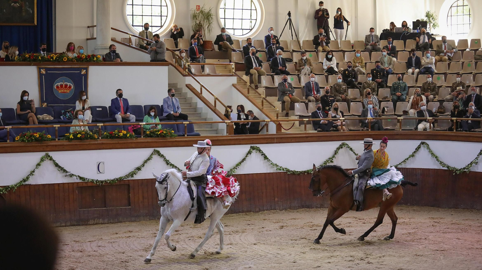 Así fue el homenaje a Álvaro Domecq en la Real Escuela Andaluza del Arte Ecuestre en Jerez