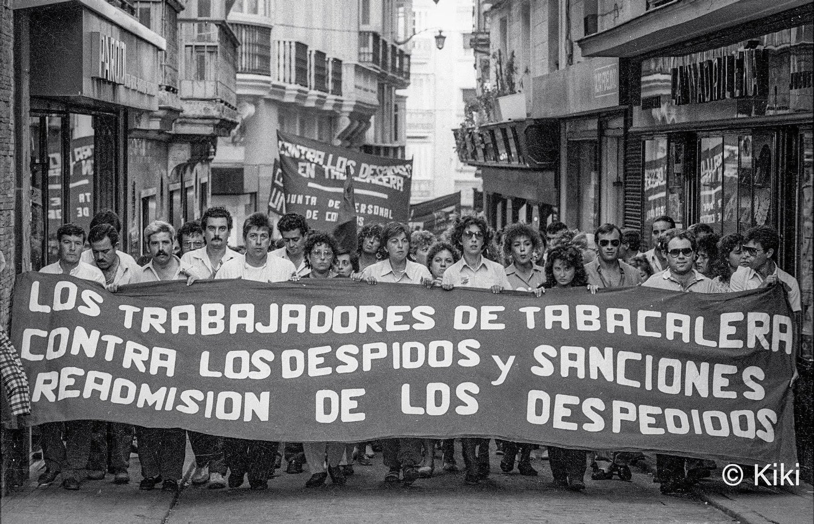 Movilización de Tabacalera. Foto Kiki