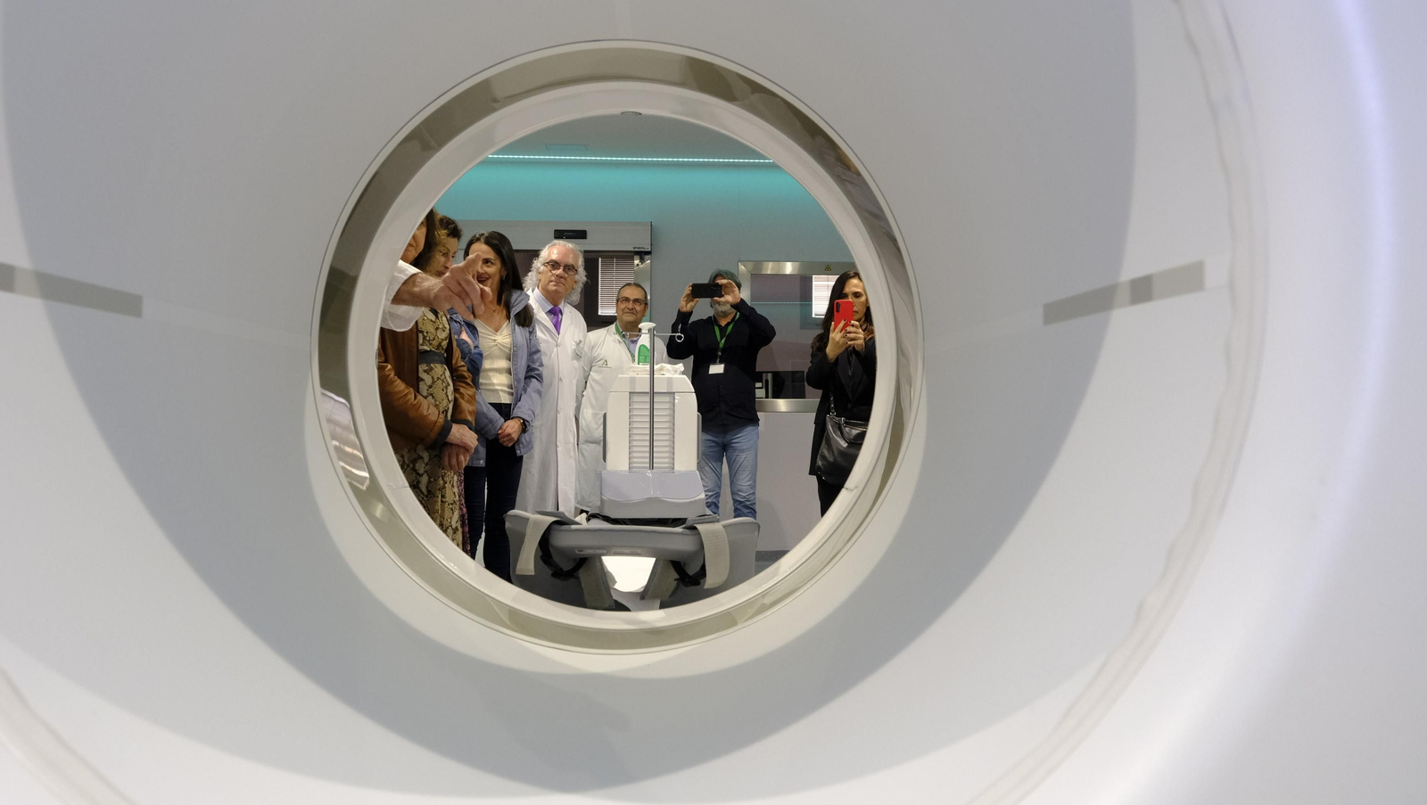 Imágenes del PET-TAC del Hospital Torrecárdenas