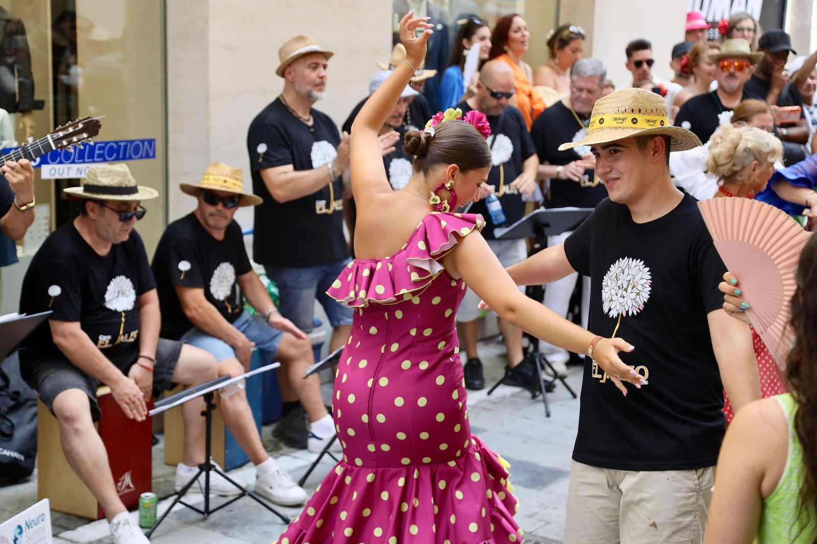 El primer día de Feria de Málaga en el Centro, en imágenes