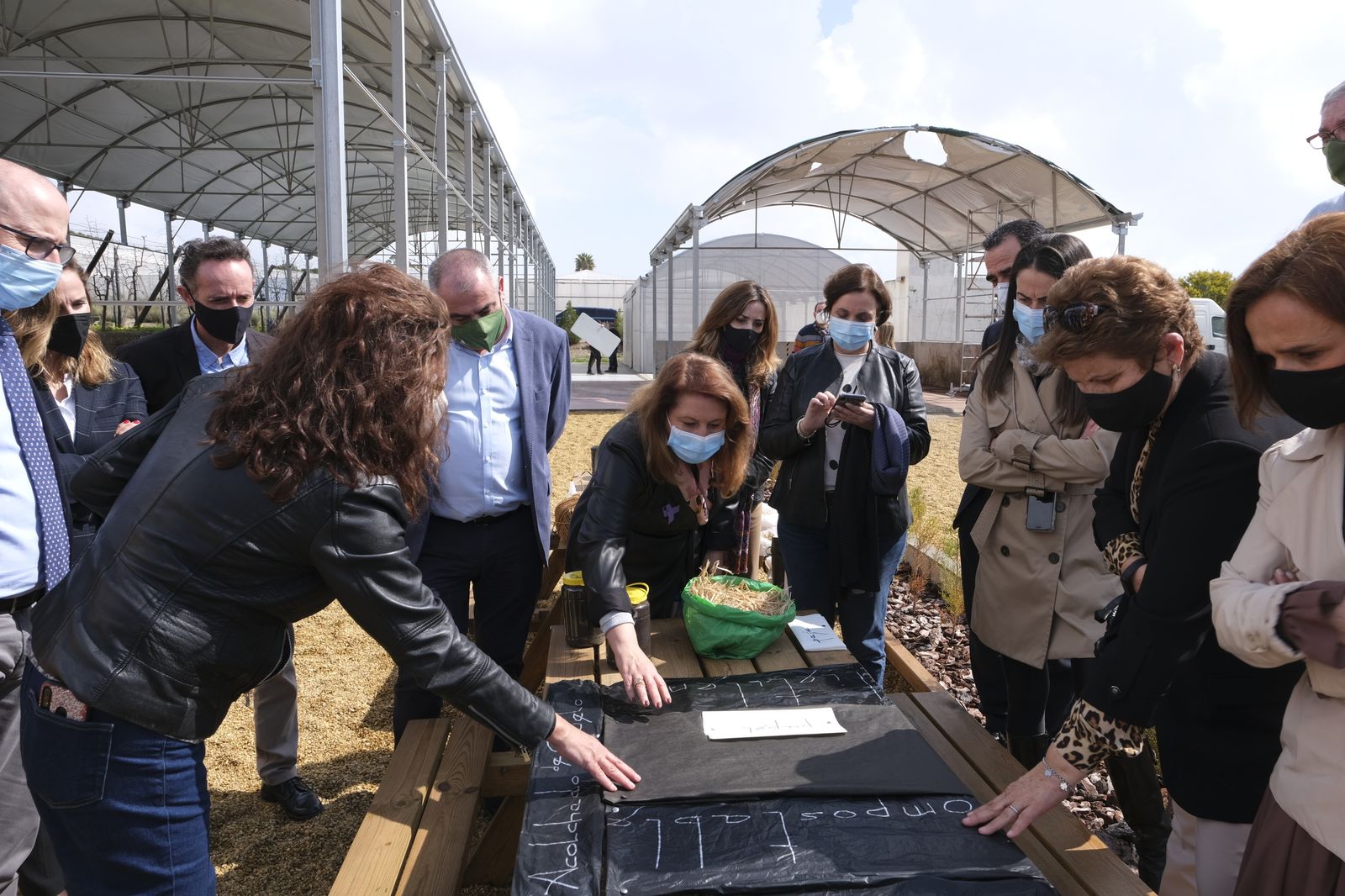 Fotogalería presentación proyecto RECICLAND IFAPA. La Mojonera (Almería)