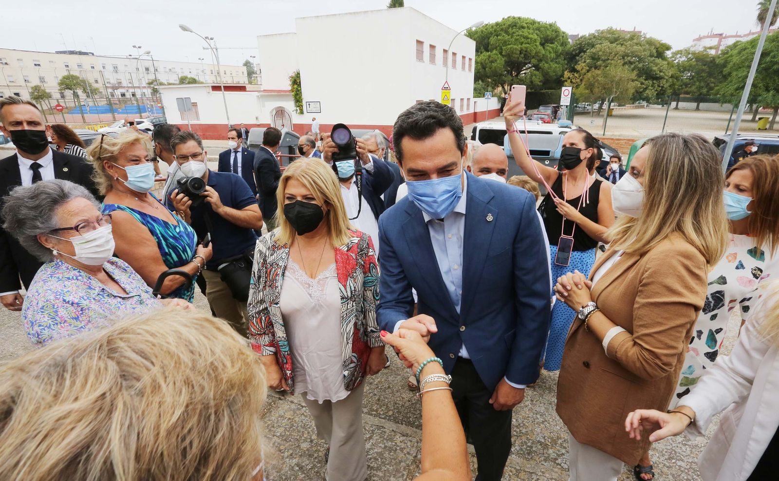 Visita institucional de Juanma Moreno Bonilla a Jerez