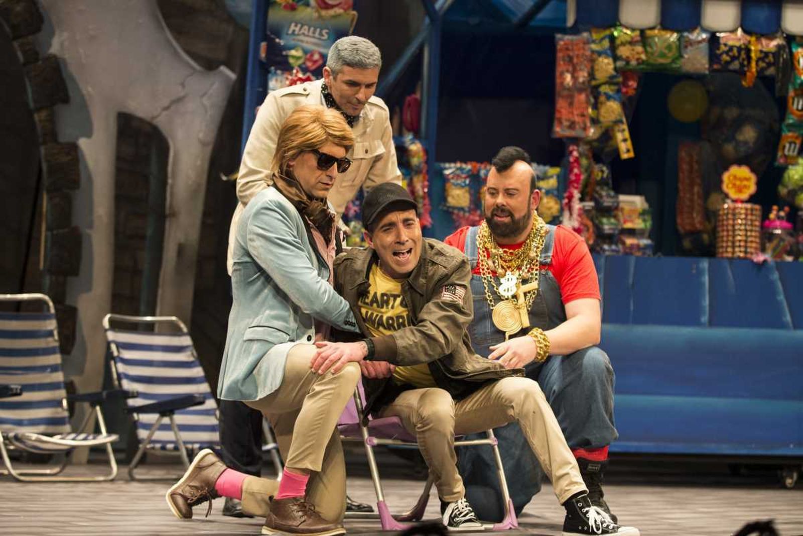 Las imágenes de la primera función de cuartos