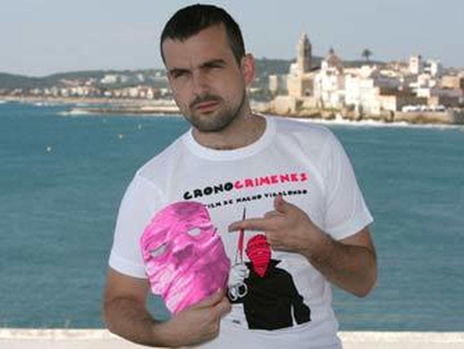 Formación con algunos de sus ídolos