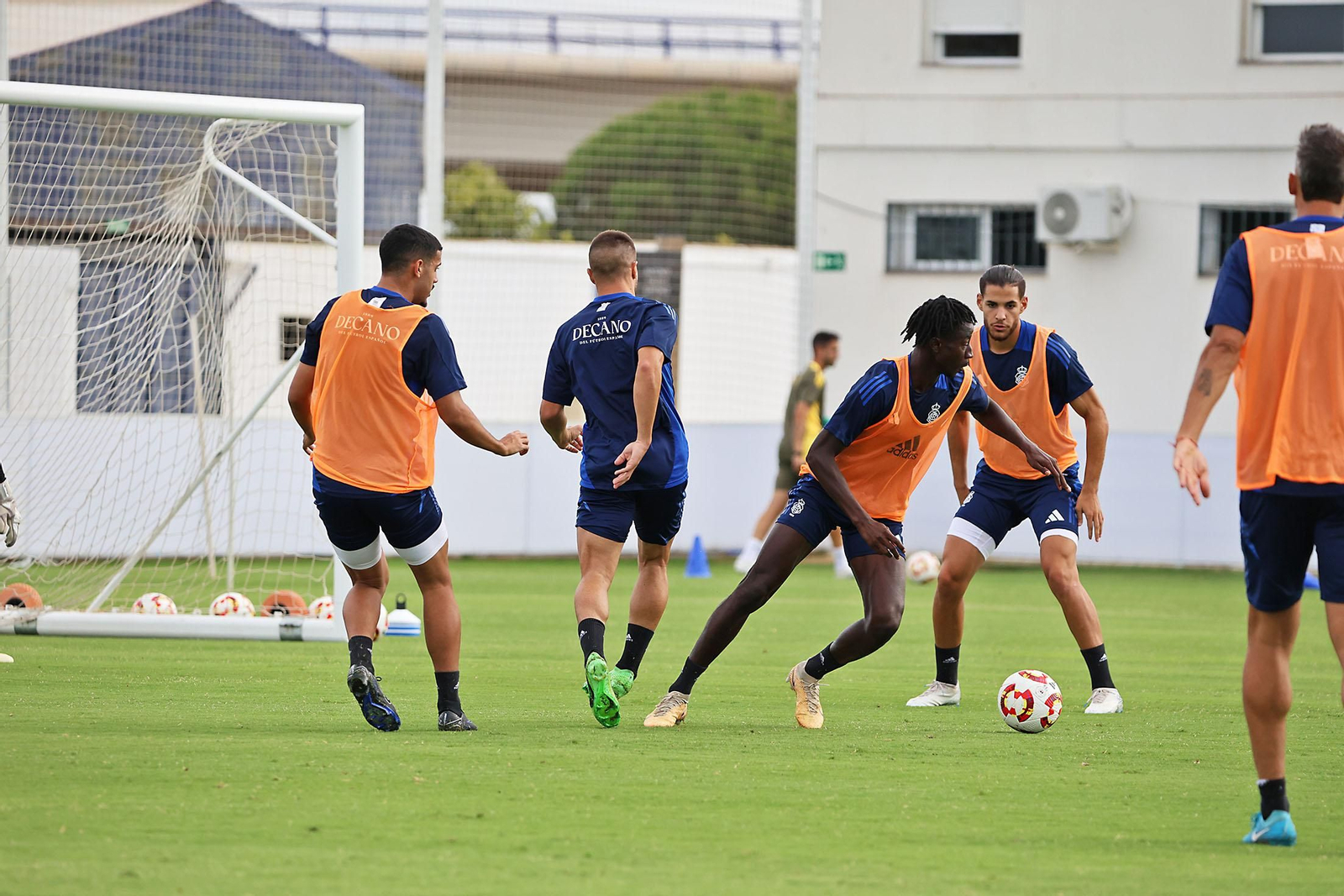 Entrenamiento del Recreativo de Huelva