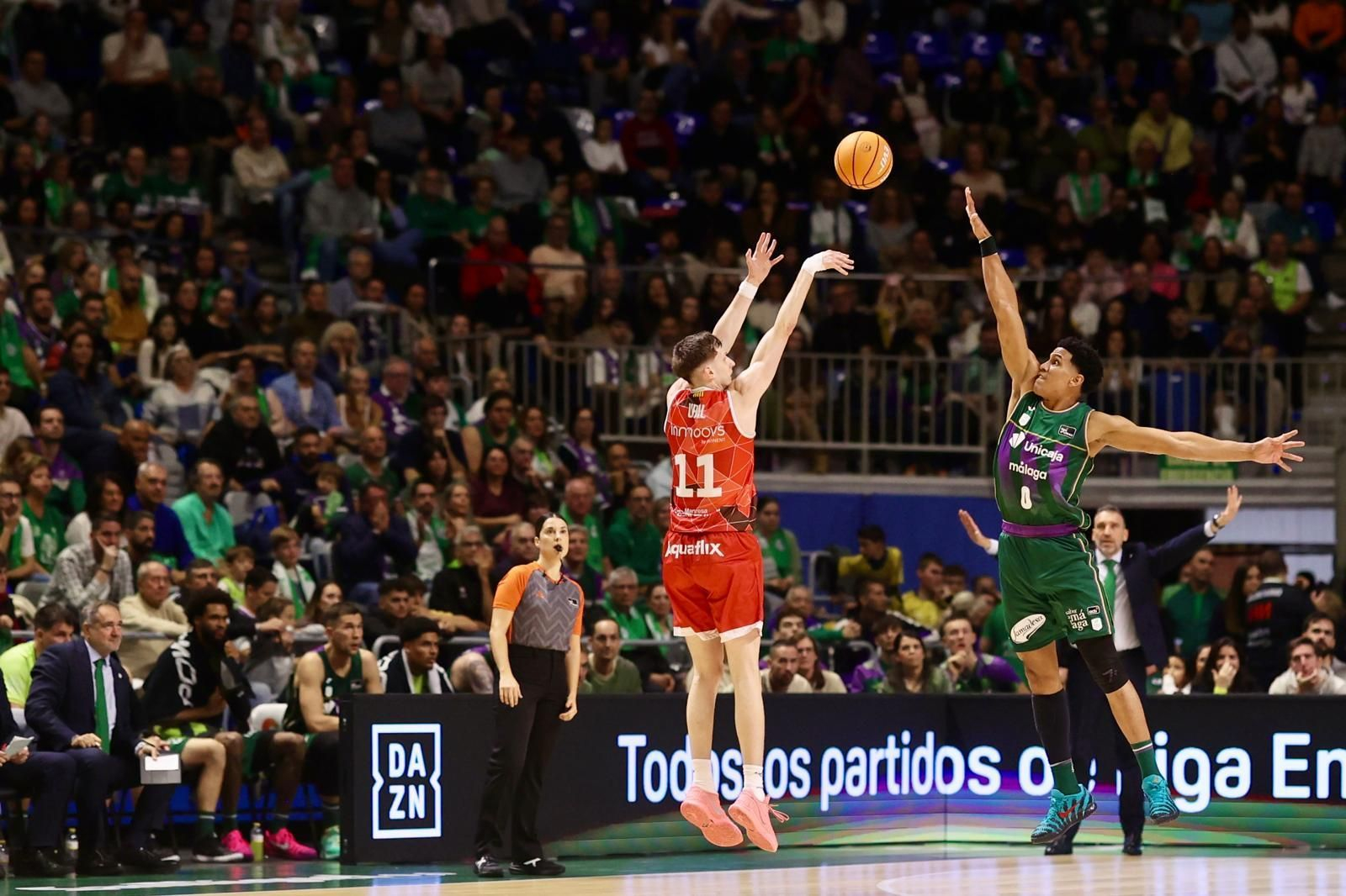 El Unicaja-Baxi Manresa, en fotos