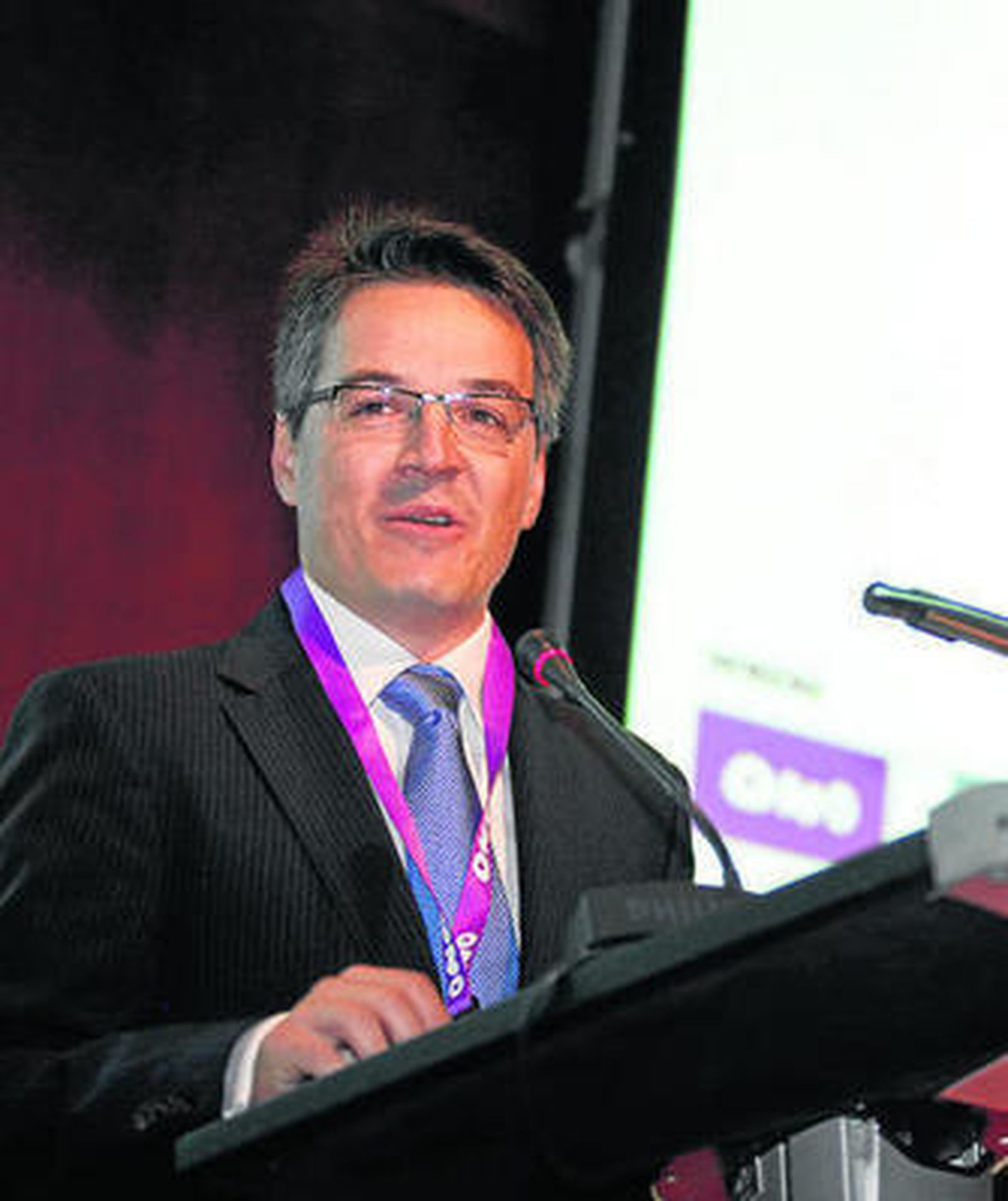 Francisco Cabrera, en la inauguración del foro.