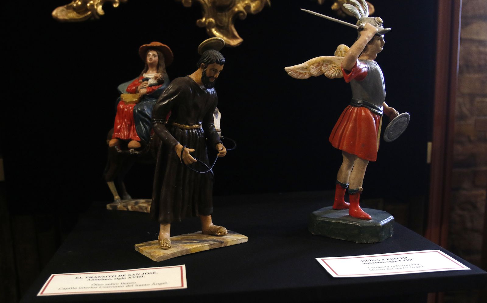 Exposición de San José en el Santo Angel