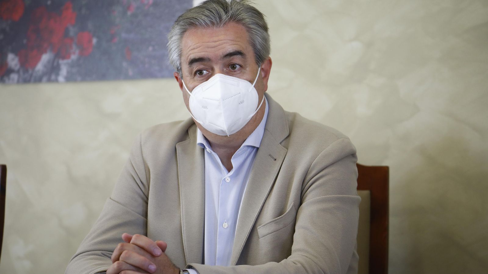 Un momento de la entrevista concedida a 'el Día'.