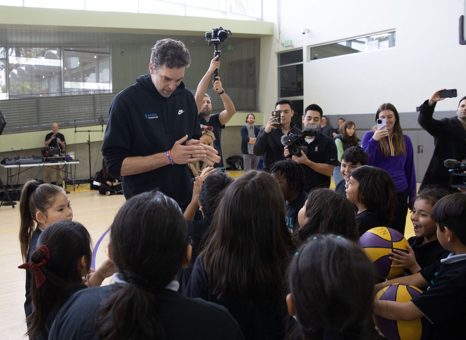 Las fotos del gran día de Pau Gasol