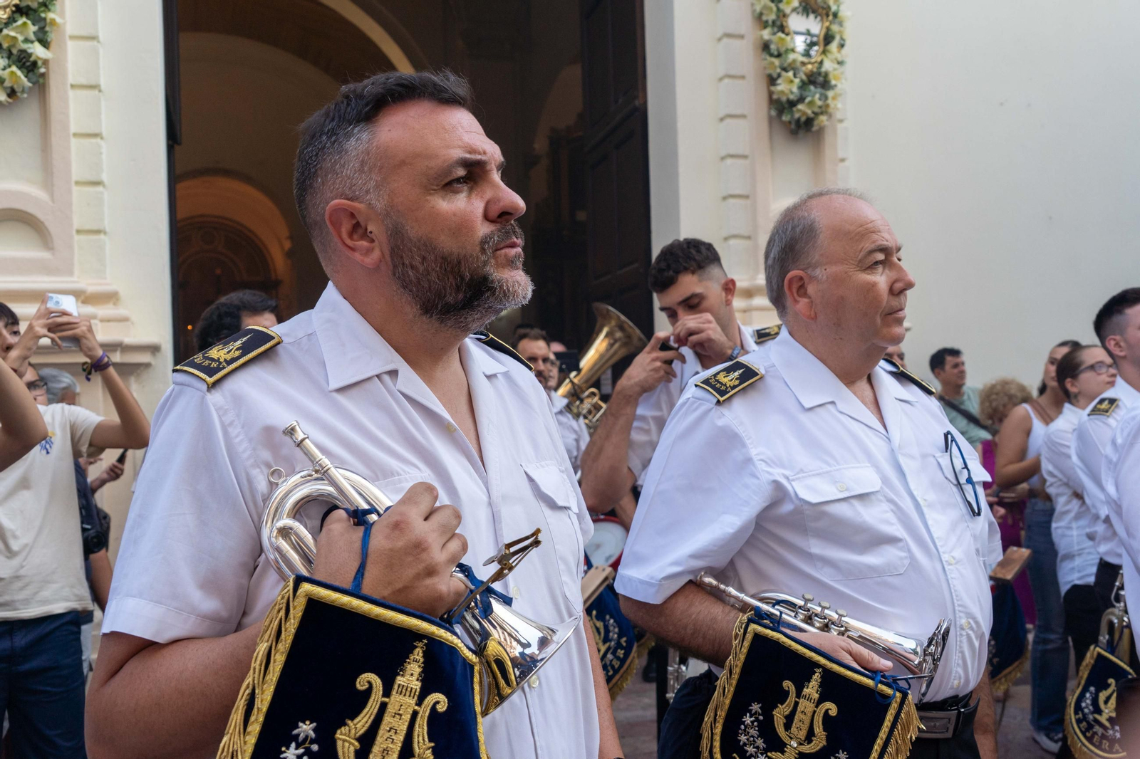 Imágenes de la procesión La Virgen del Carmen por las calles de Huelva