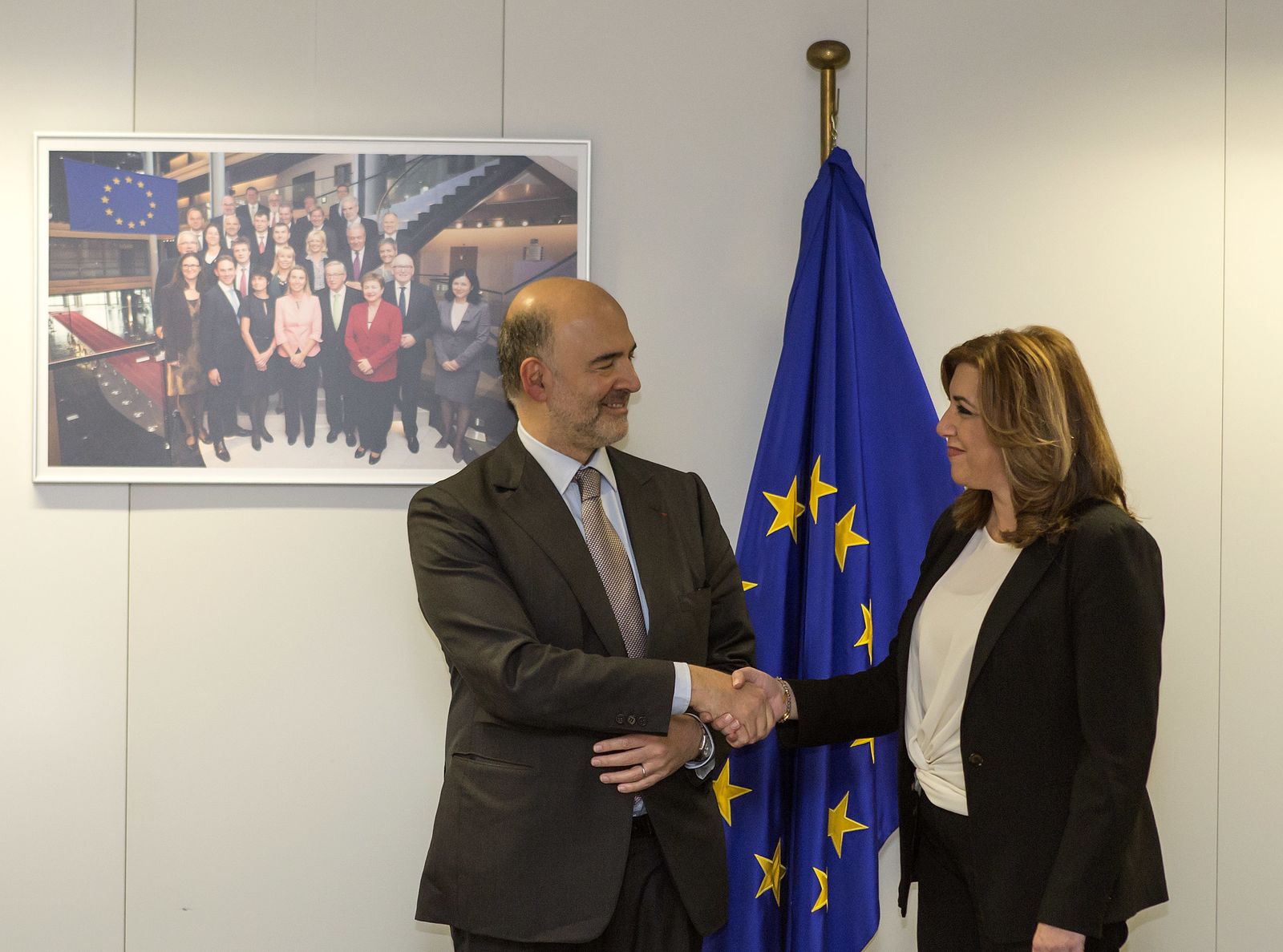 Susana Díaz en Bruselas