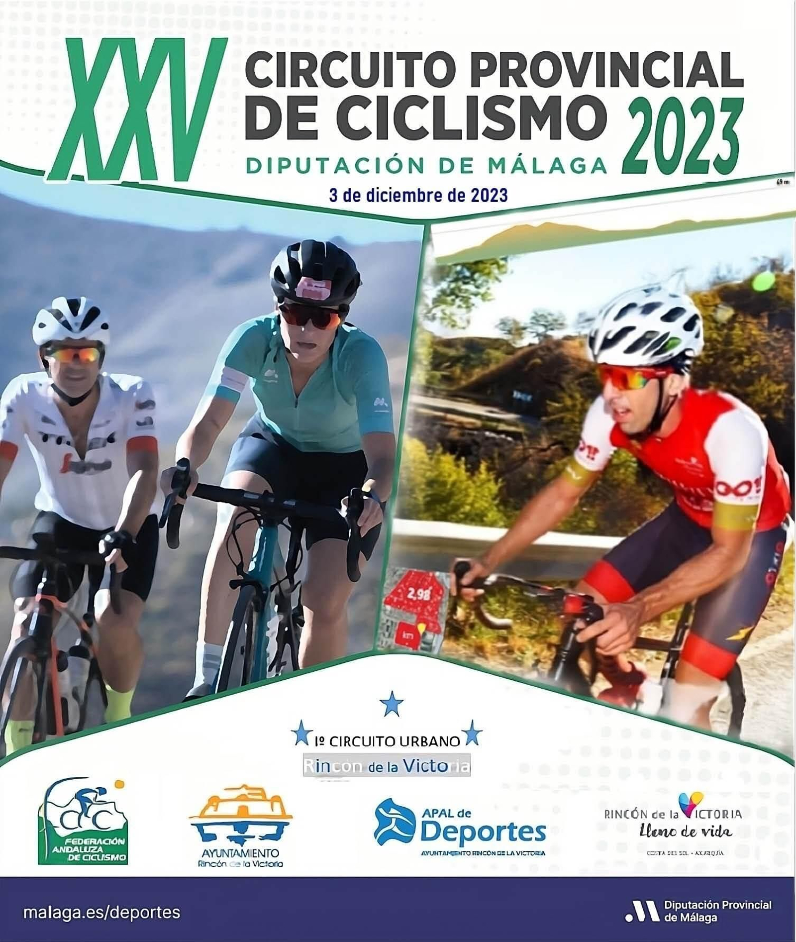 Cartel del I Circuito Urbano Rincón de la Victoria