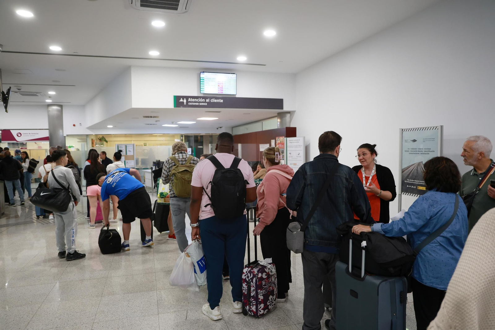 Las imágenes del apagón en Málaga