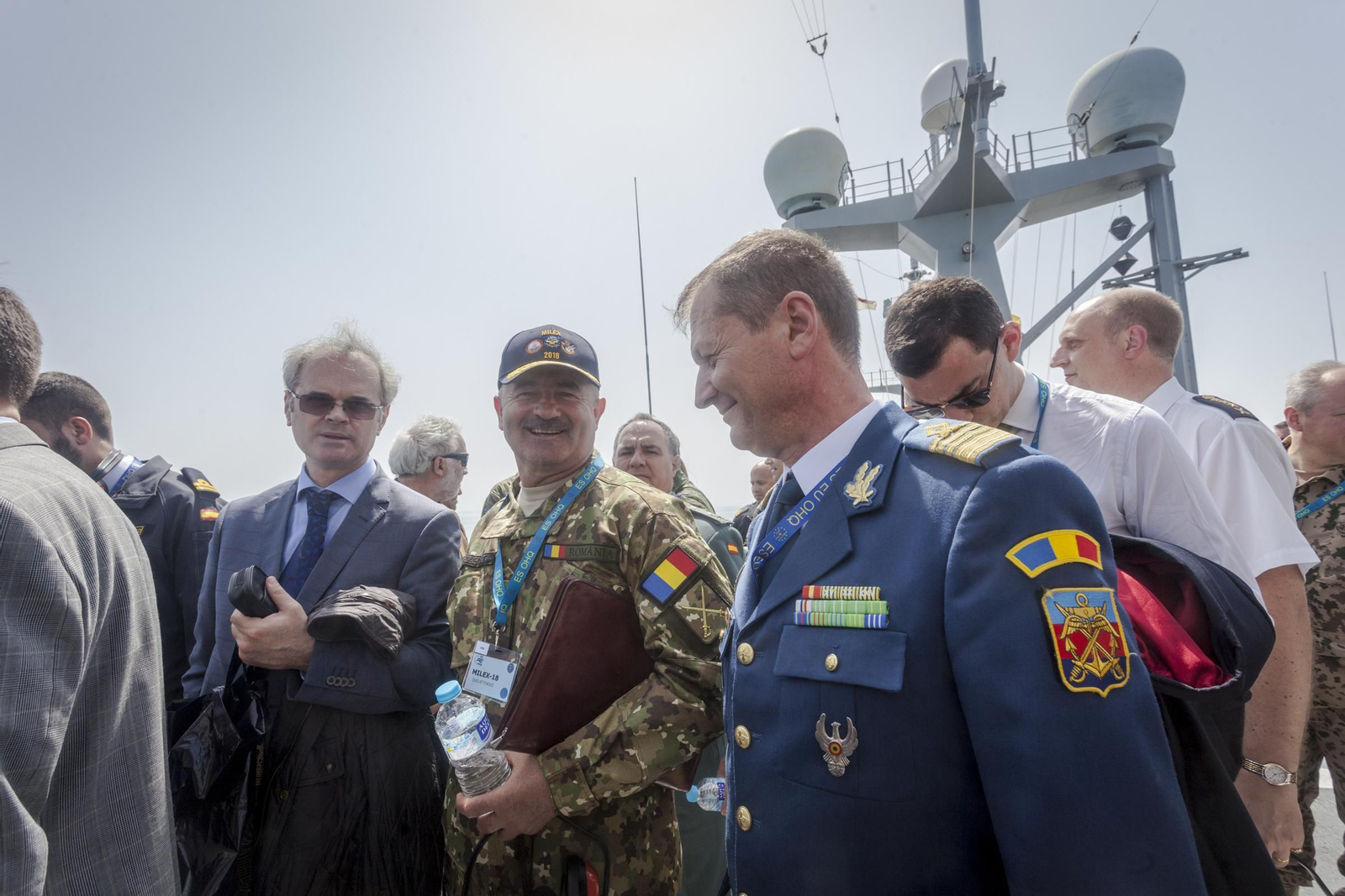 Las imágenes del ejercicio Milex-18 en la Base de Rota