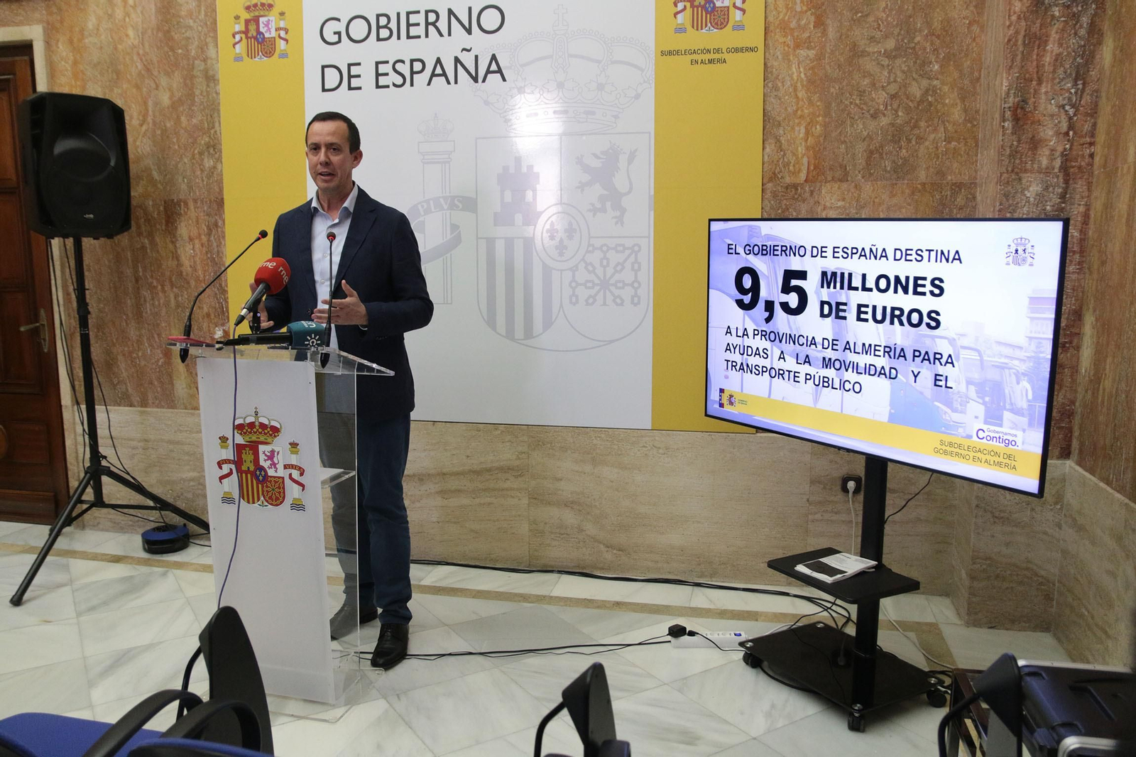 José María Martín, subdelegado del Gobierno en Almería.