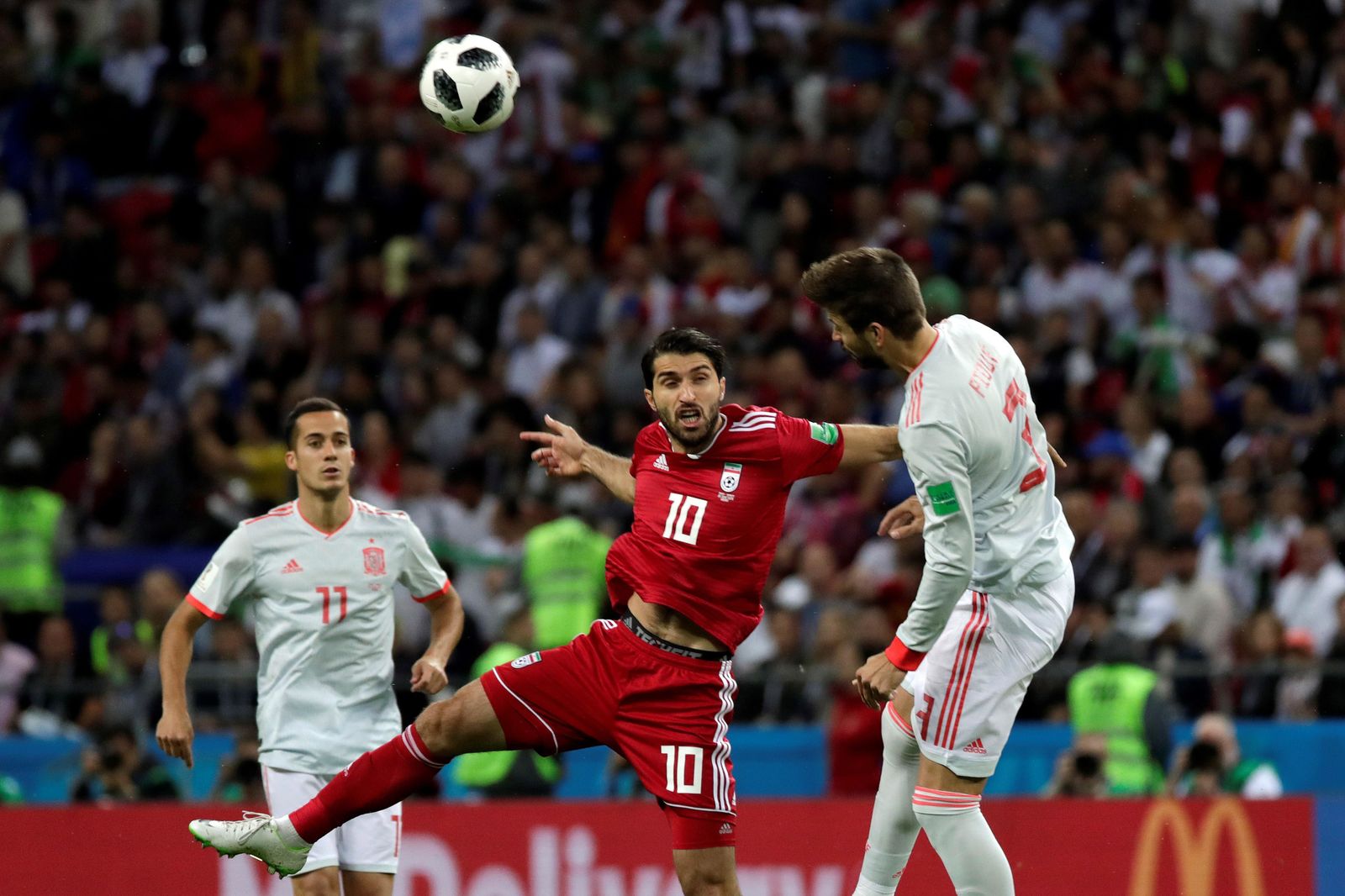 Las imágenes del Irán-España