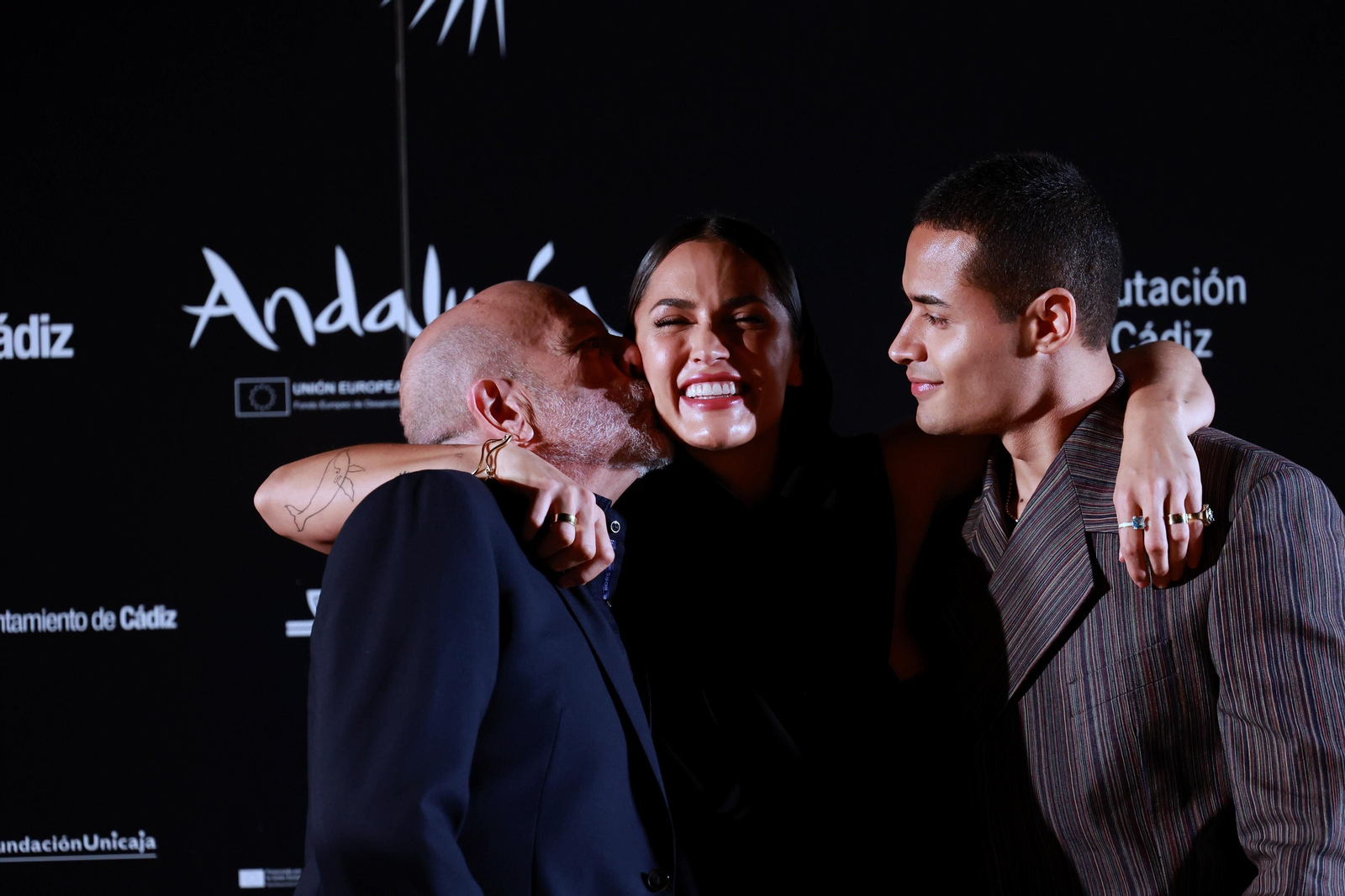 Las imágenes de la última gran alfombra roja de South International Series Festival Cádiz: Eduardo Noriega, Paco León, Ingrid Rubio, Benito Zambrano...