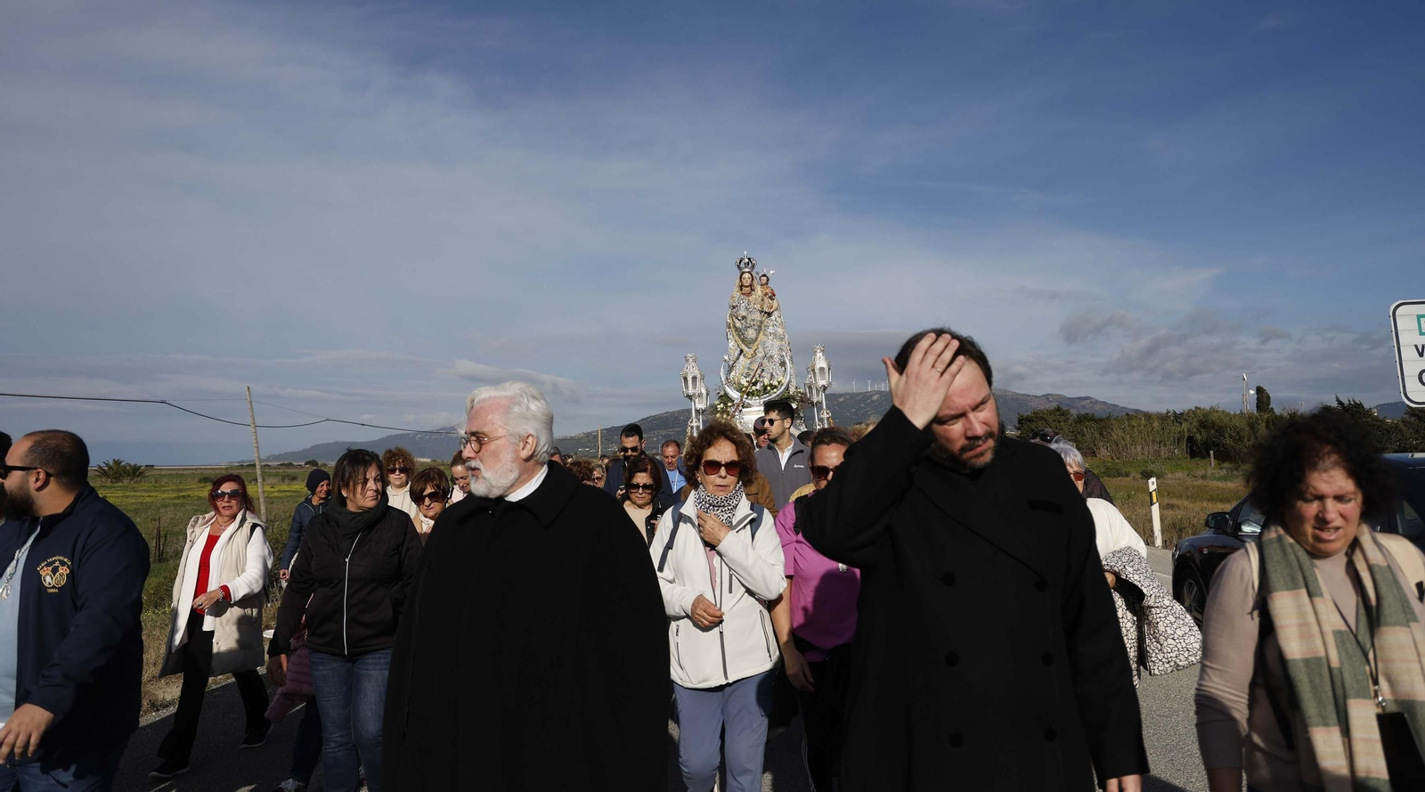 Fotos de la llegada de la Virgen de la Luz a Tarifa por su 275 aniversario como patrona