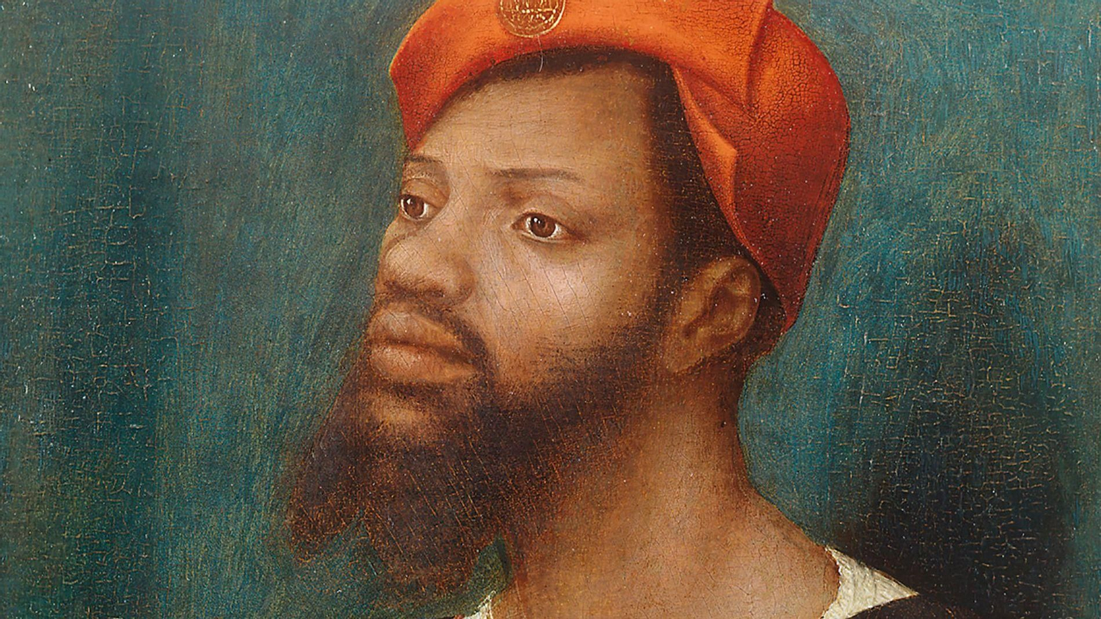 'Retrato de un africano' de Jan Mostaert, en el Museo de Rijks en Países Bajos