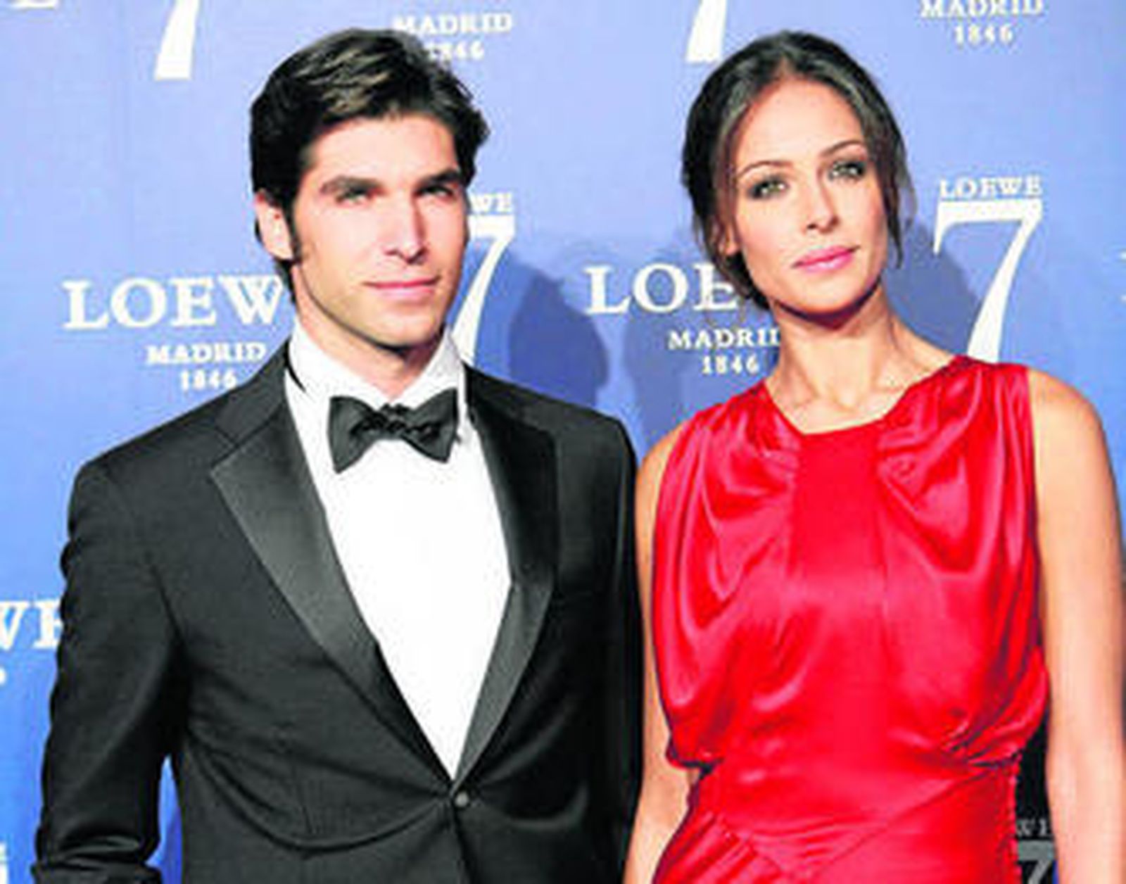 La pareja, que ha aprovechado el verano de playa en playa, en un reciente 'photocall'.