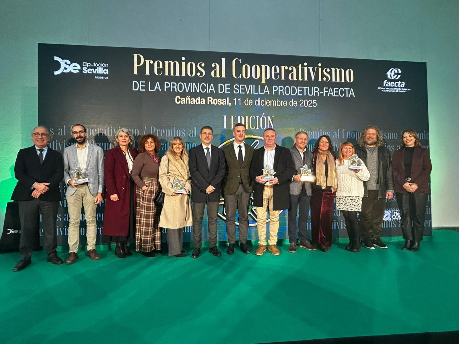 I Premios al Cooperativismo de la Provincia de Sevilla.