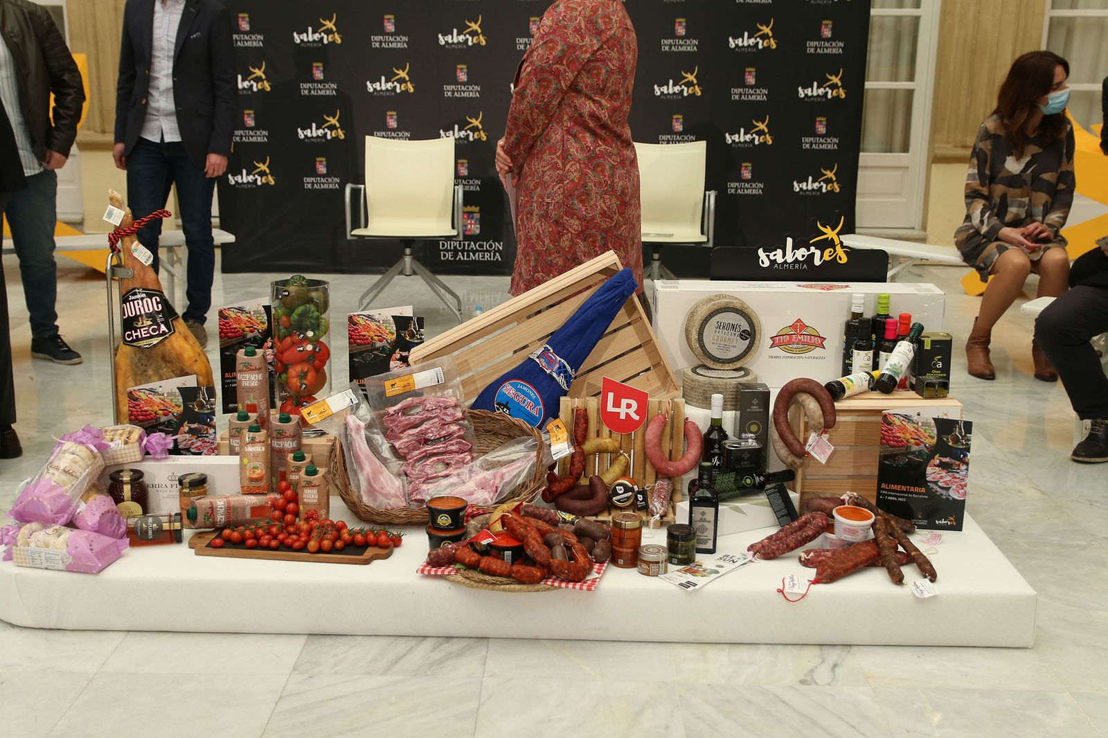 Fotogalería de la presentación del stand de Sabores Almería para Alimentaria