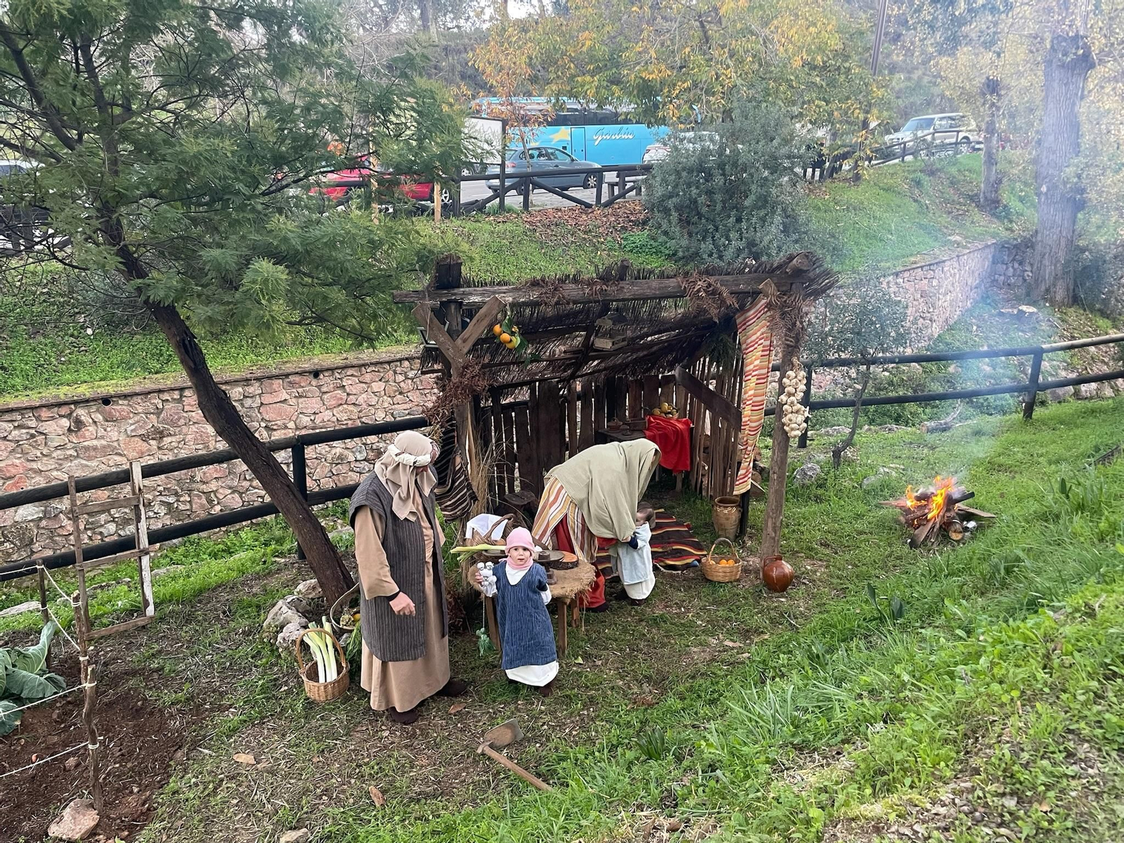 Así es uno de los Belenes Vivientes más bonitos que podrás ver este puente en Huelva