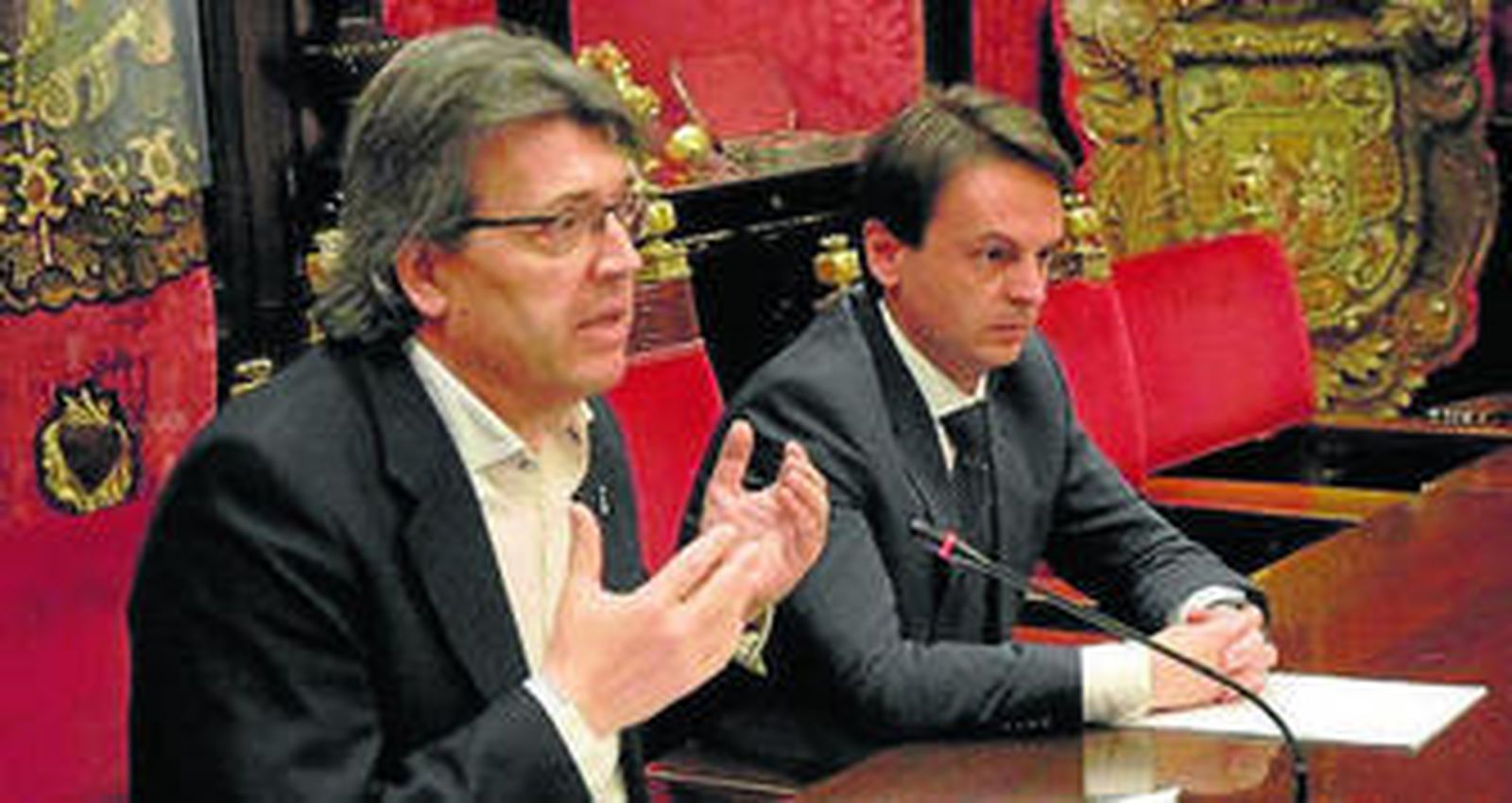 José Torrente y Juan Antonio Fuentes en la valoración de la causa judicial.