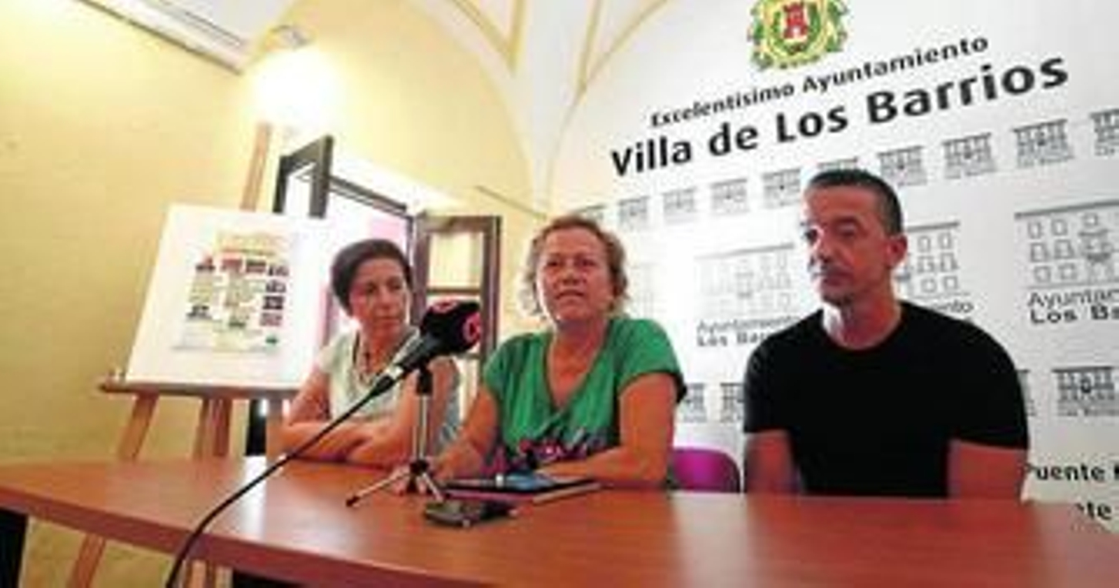 Un momento de la presentación de la noche carnavalesca, ayer por la mañana.