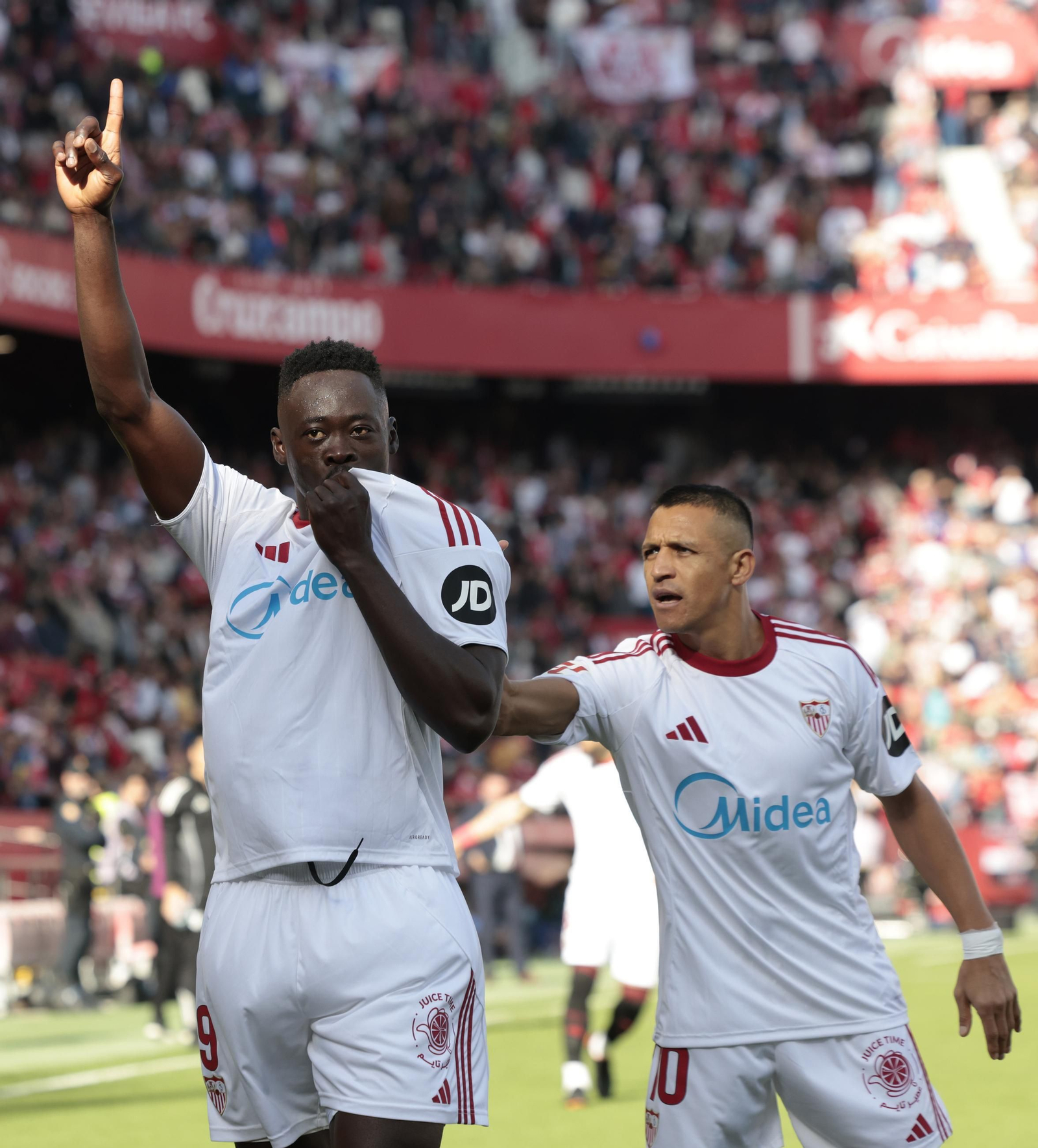 Las fotos del Sevilla - Oviedo