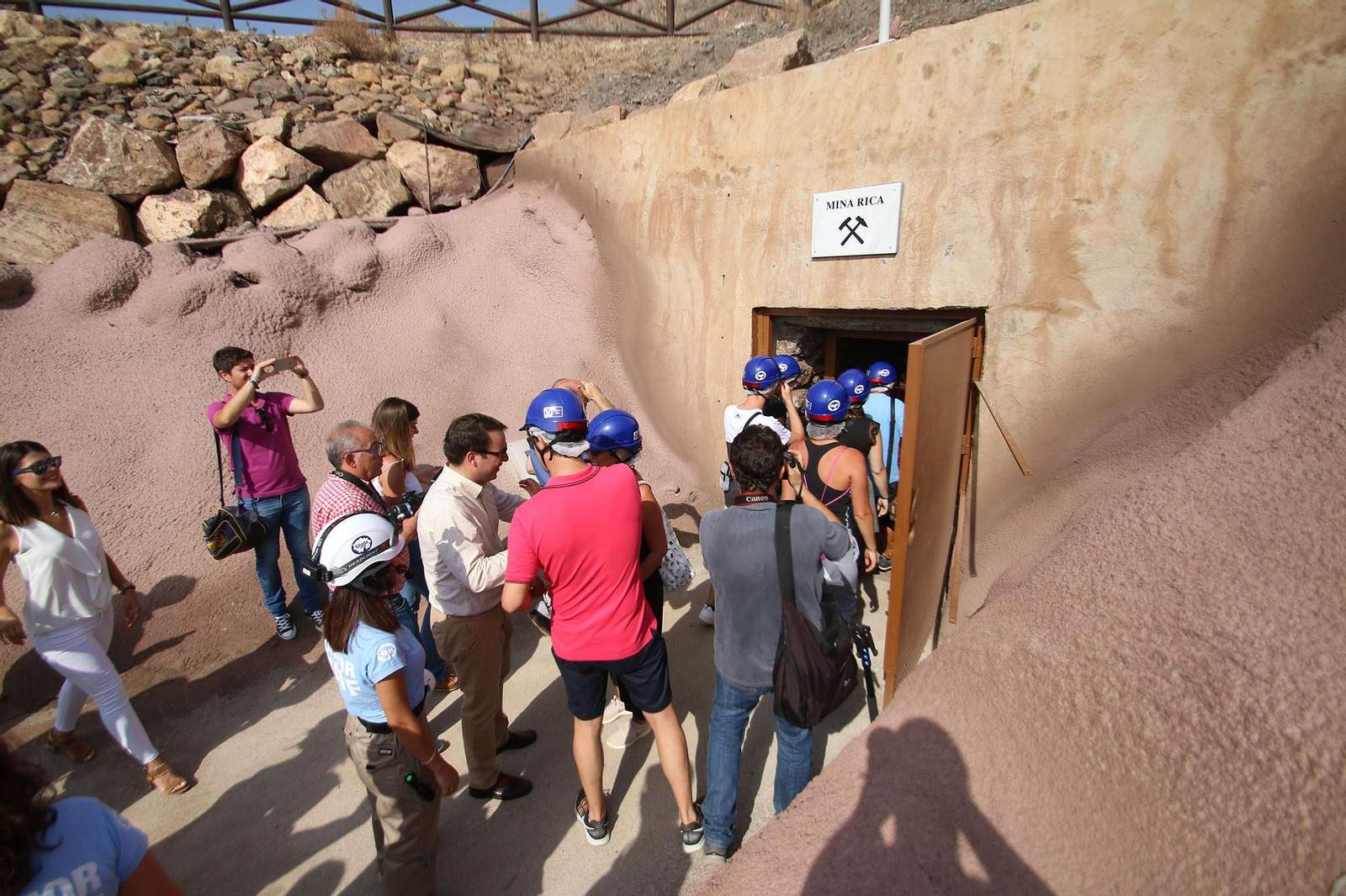 Fotogalería de la Geoda Gigante de Pulpí