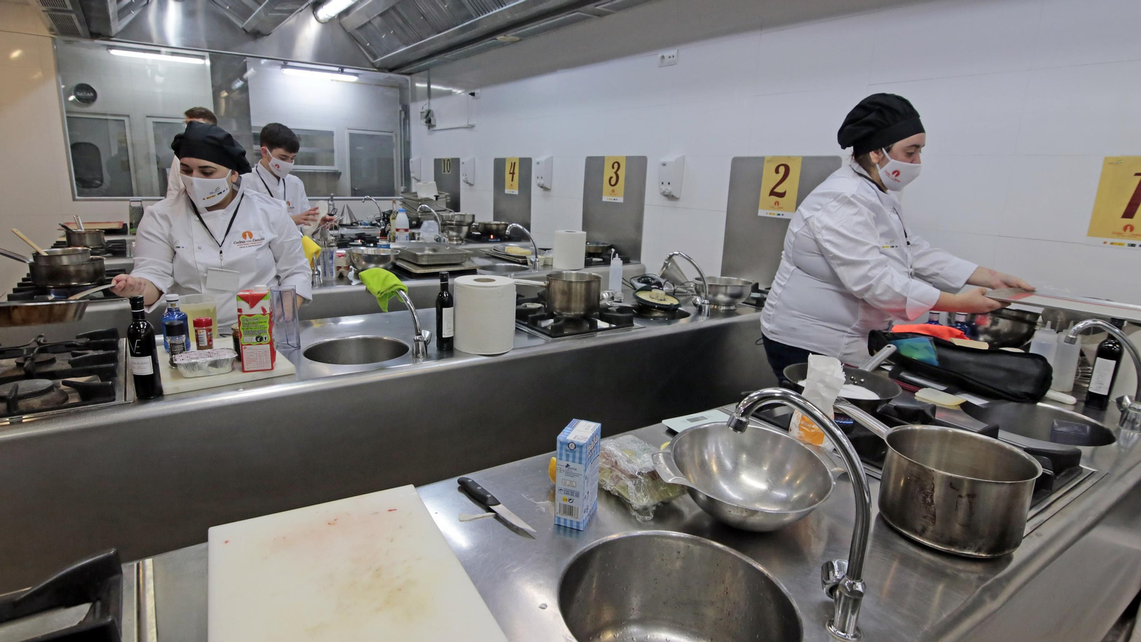 Final de la VI edición del concurso gastronómico Vinagre de Jerez