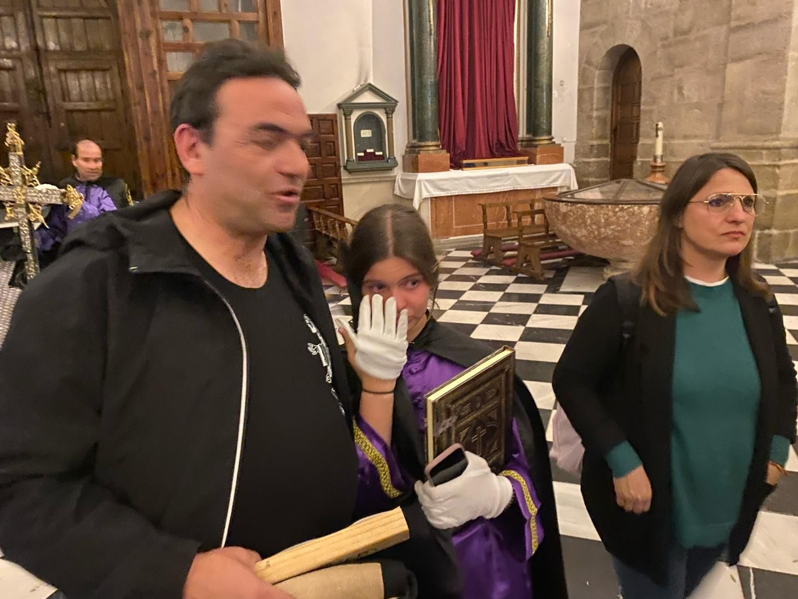 En imágenes: Primera suspensión en la tarde del Jueves Santo