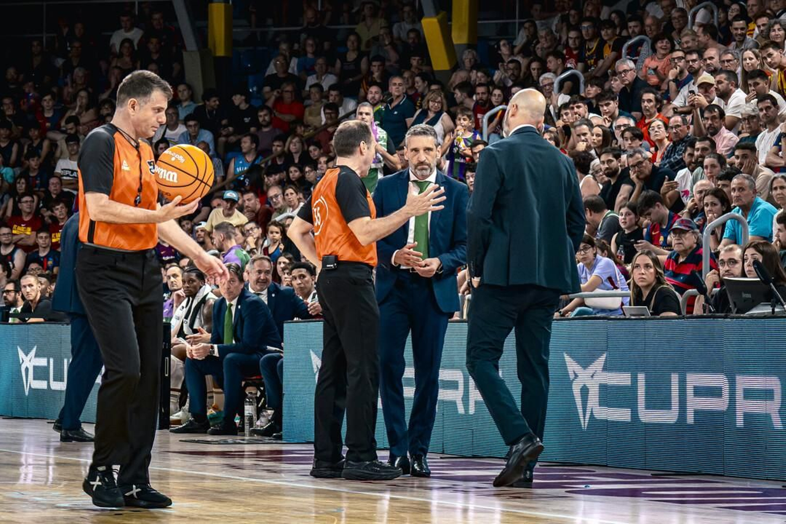 Imagen del pasado play off.