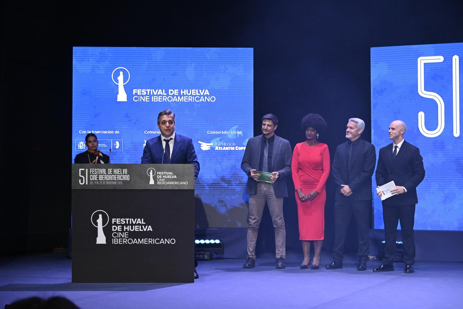 Las mejores imágenes de la Gala de Clausura de la 51.ª edición del Festival de Huelva de Cine Iberoamericano